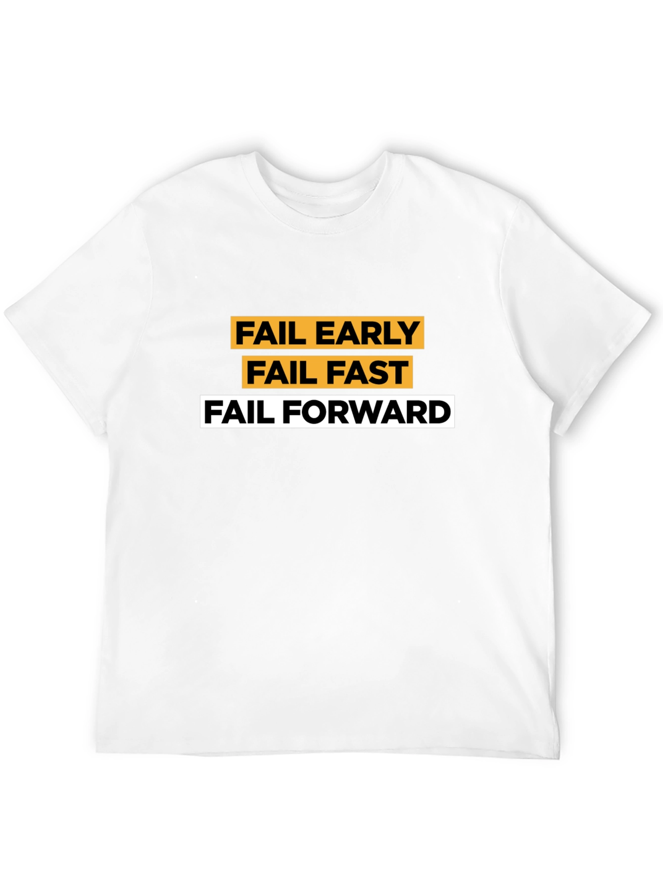 Fail Early Fast Forward Graphic Tee