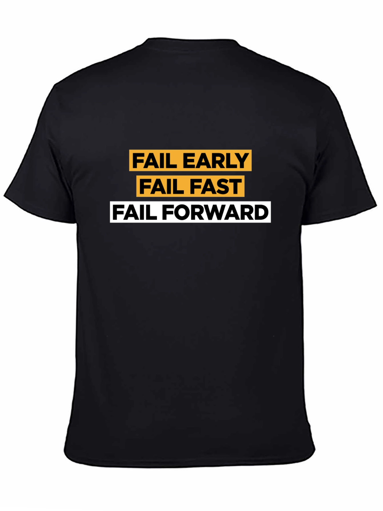 Fail Early Fast Forward Graphic Tee