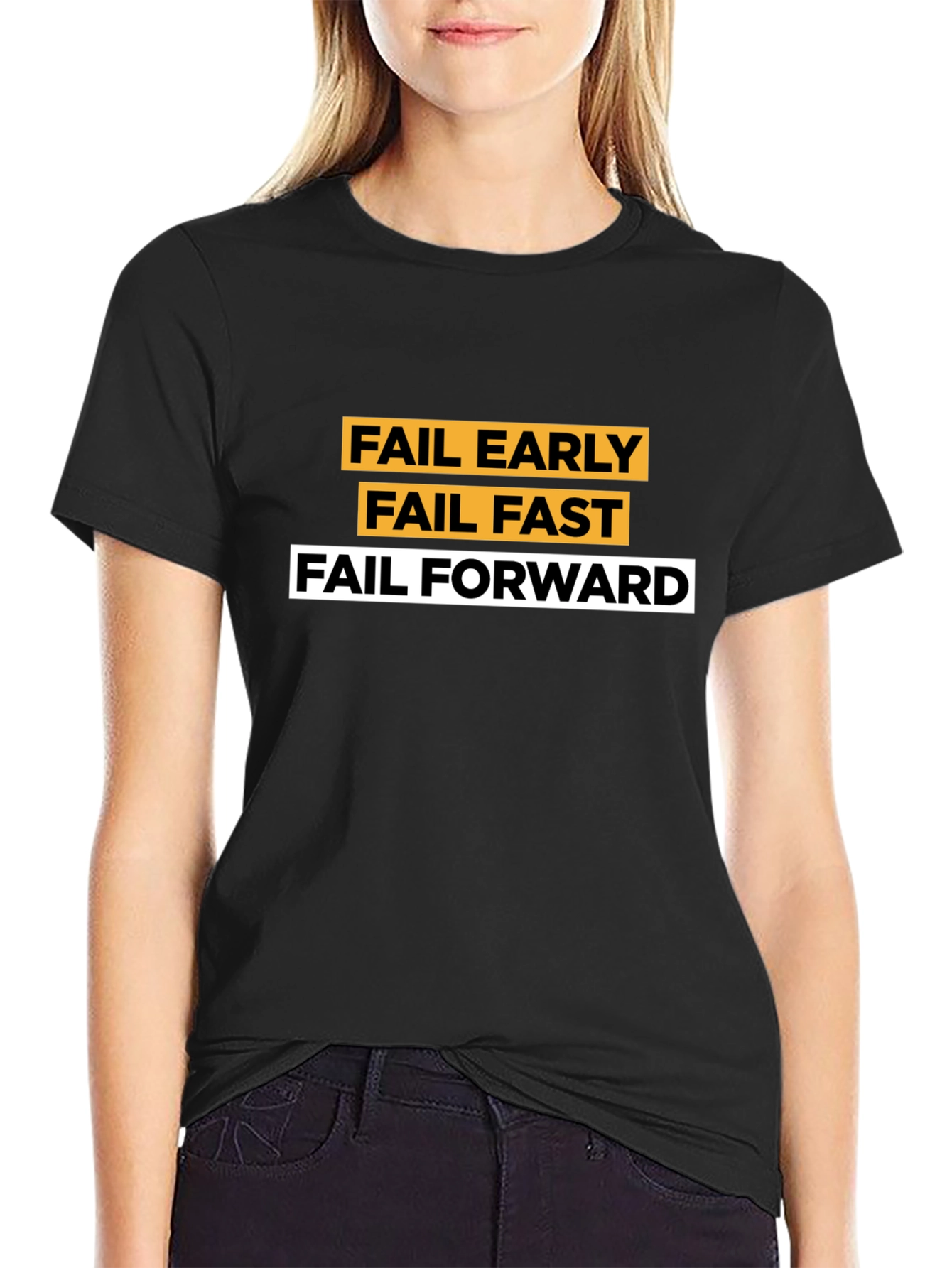 Fail Early Fast Forward Graphic Tee