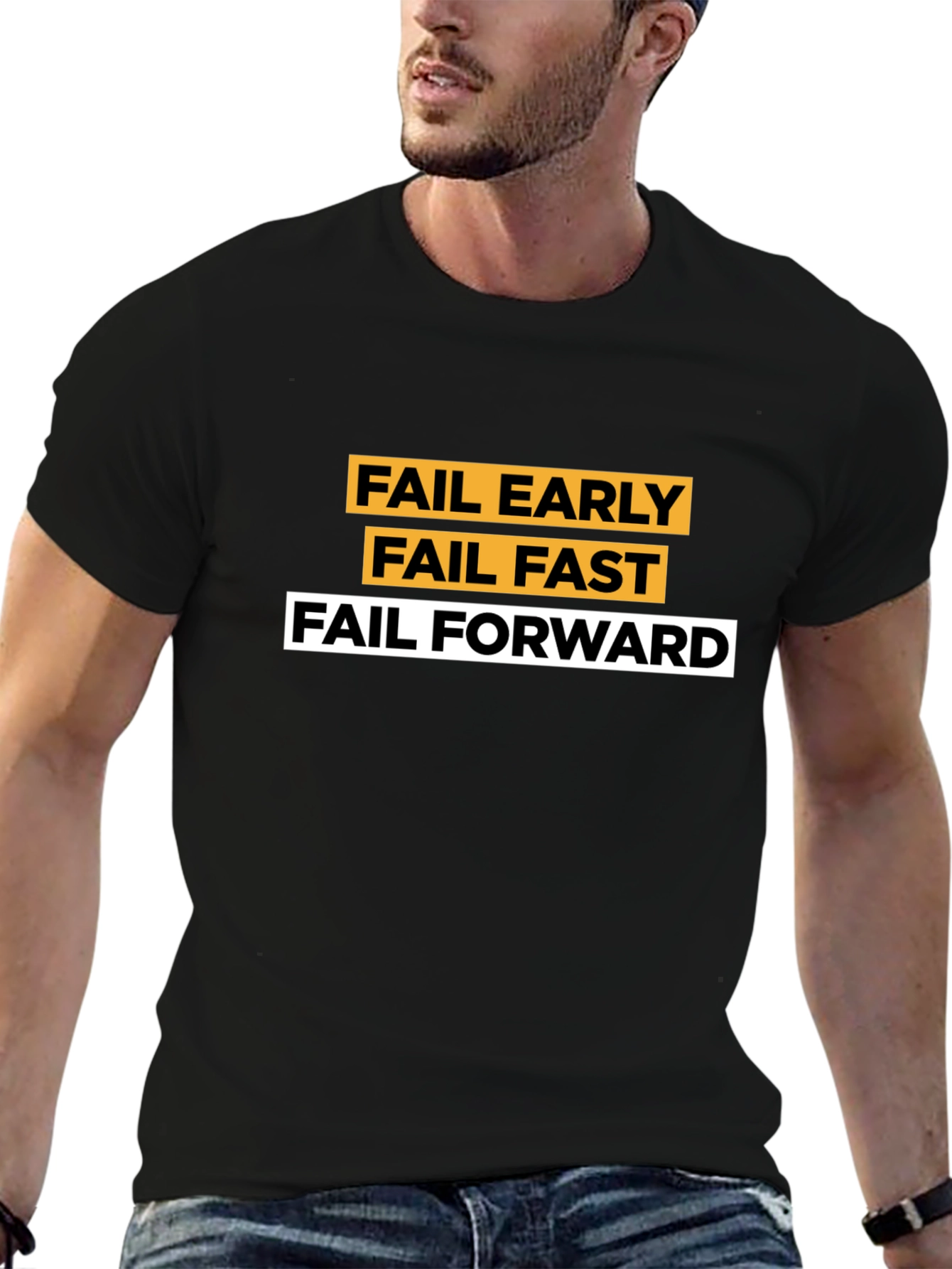 Fail Early Fast Forward Graphic Tee