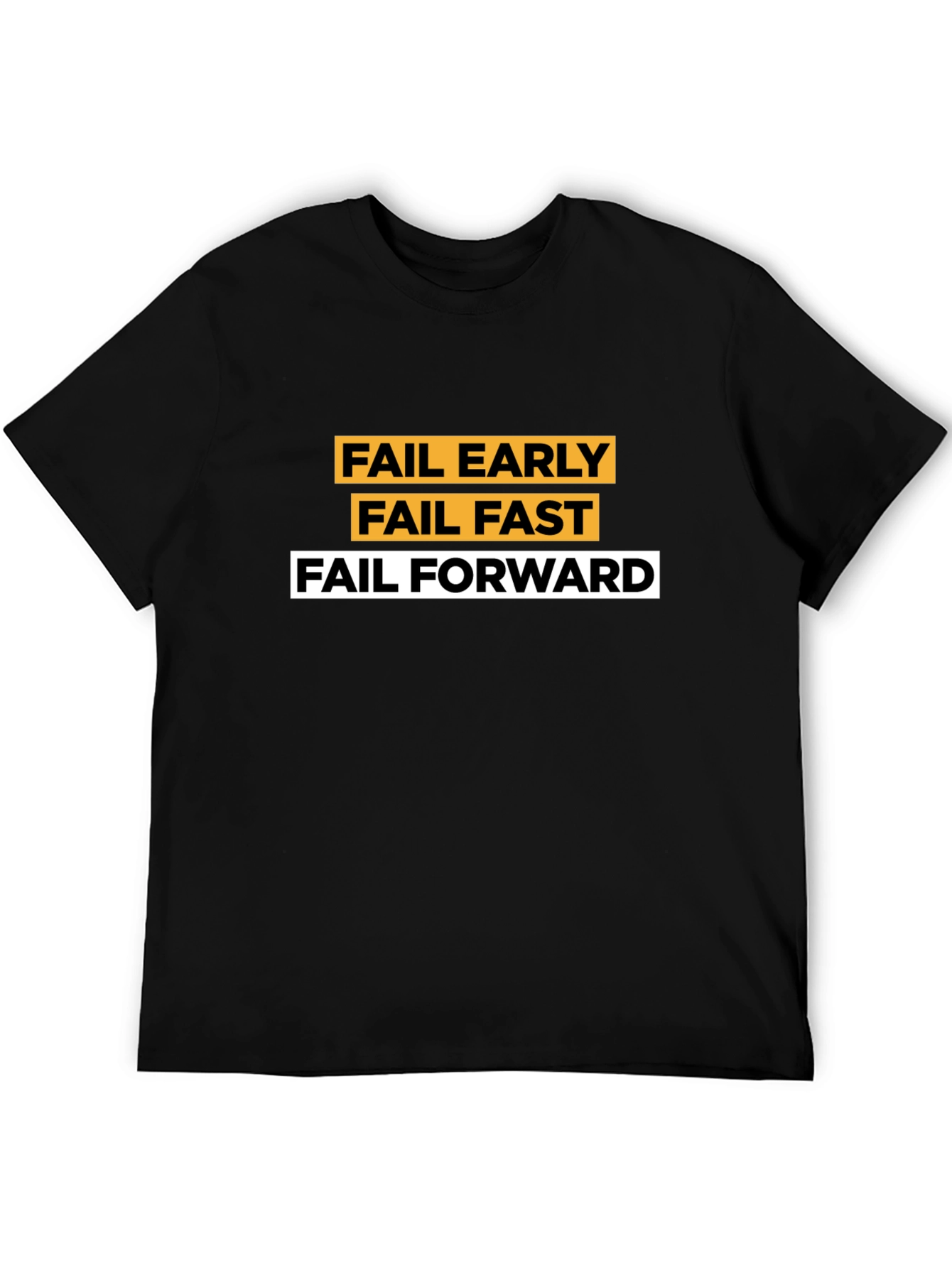 Fail Early Fast Forward Graphic Tee