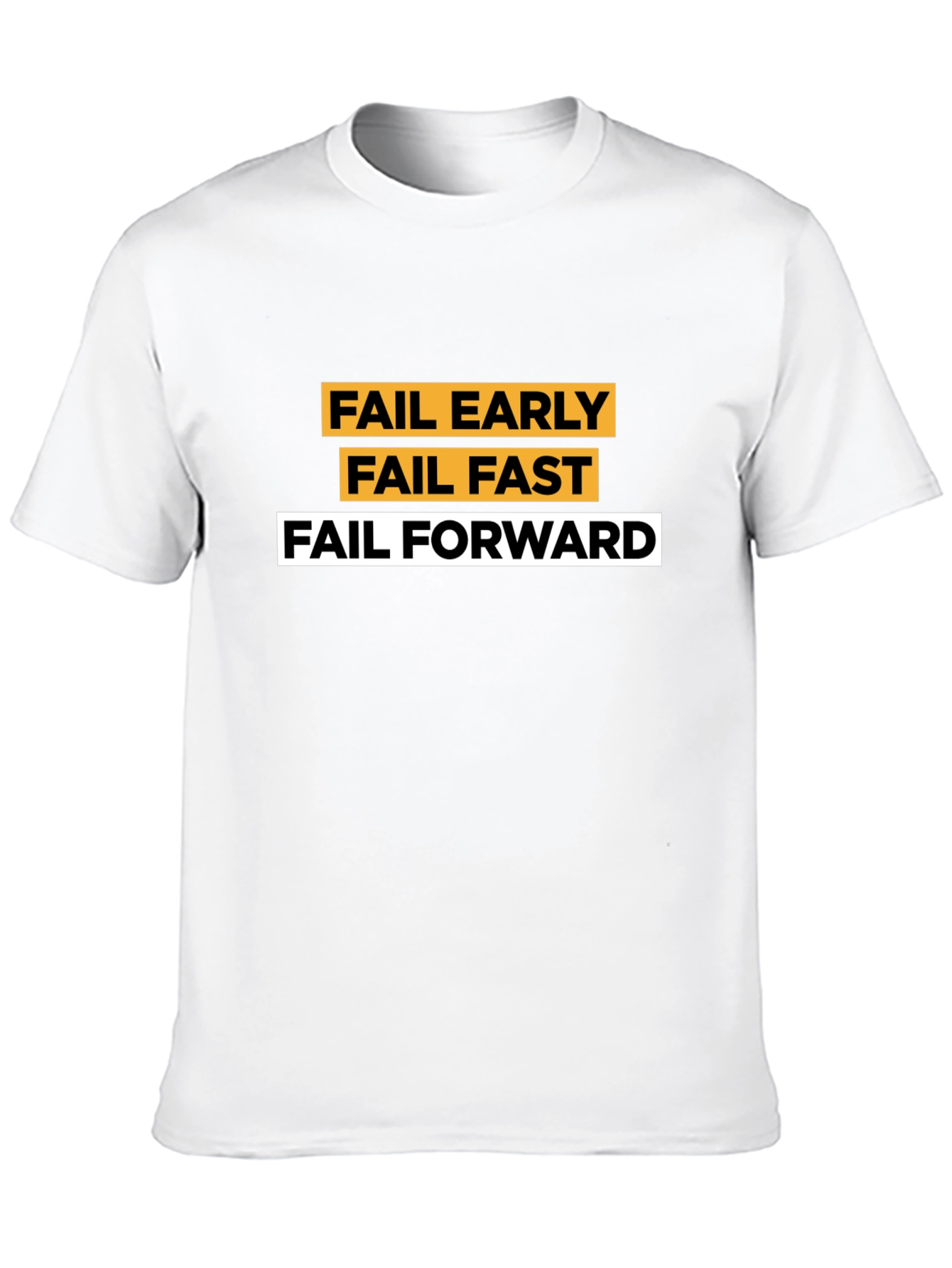 Fail Early Fast Forward Graphic Tee