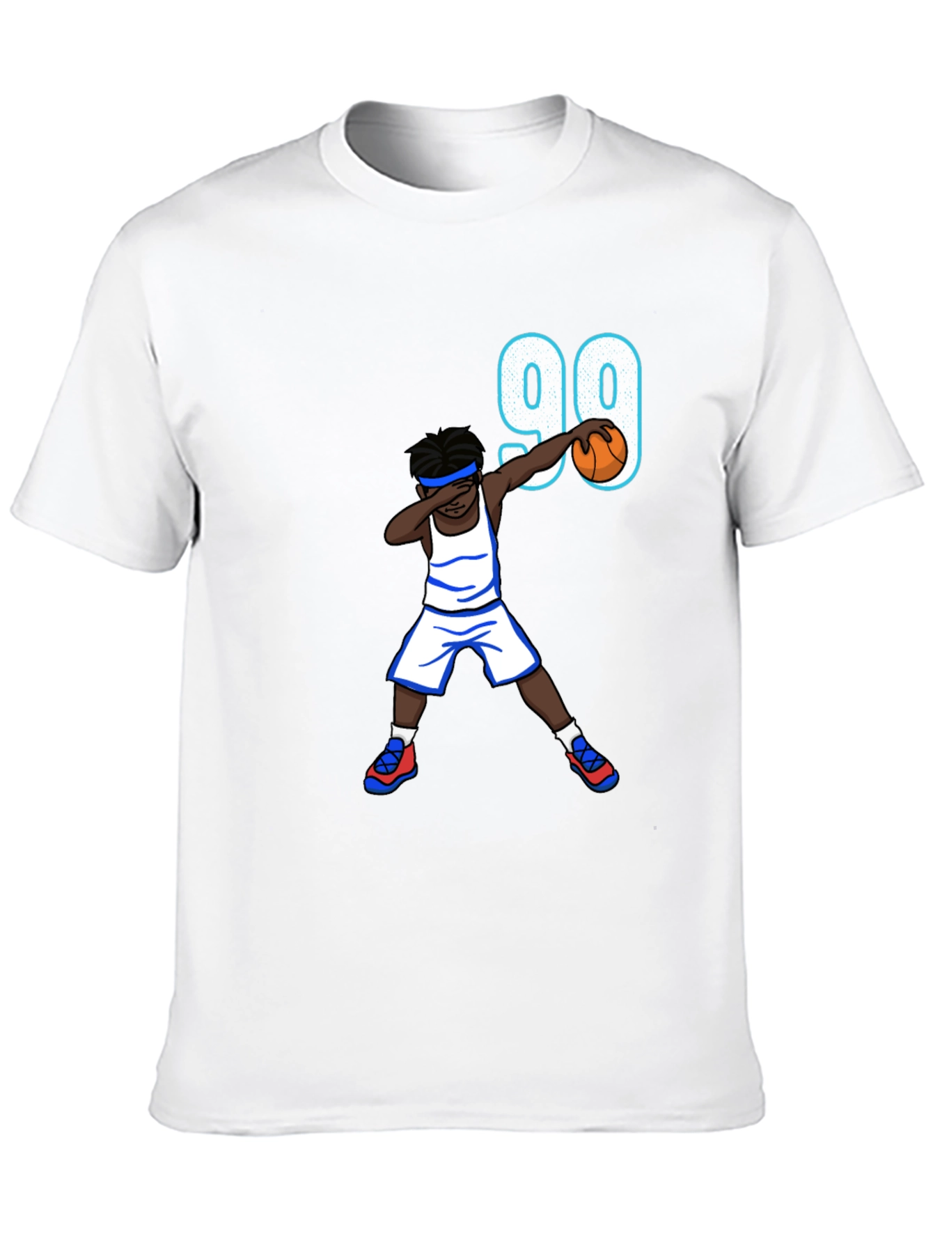 Basketball Dab T-Shirt - Number 99