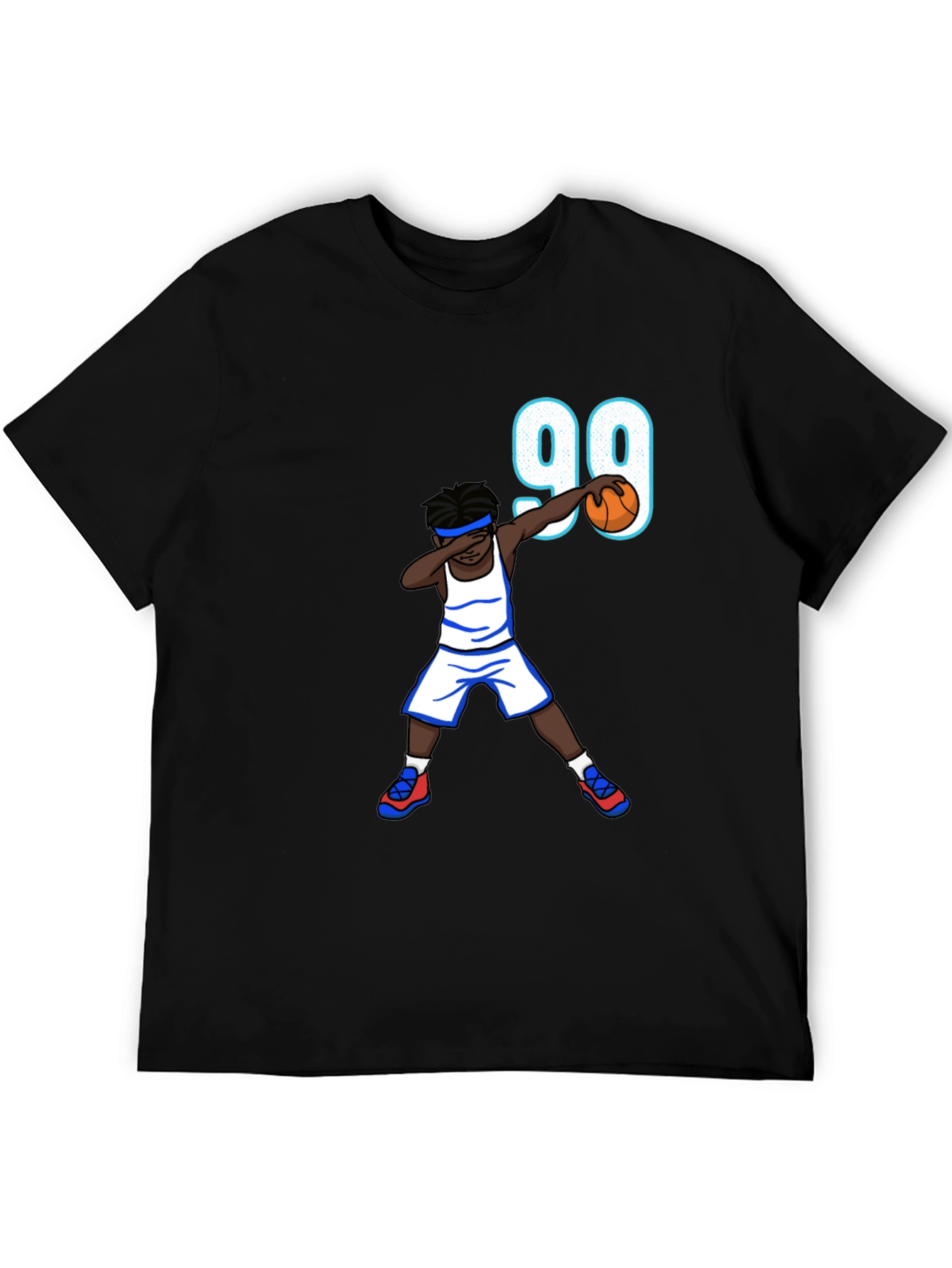 Basketball Dab T-Shirt - Number 99