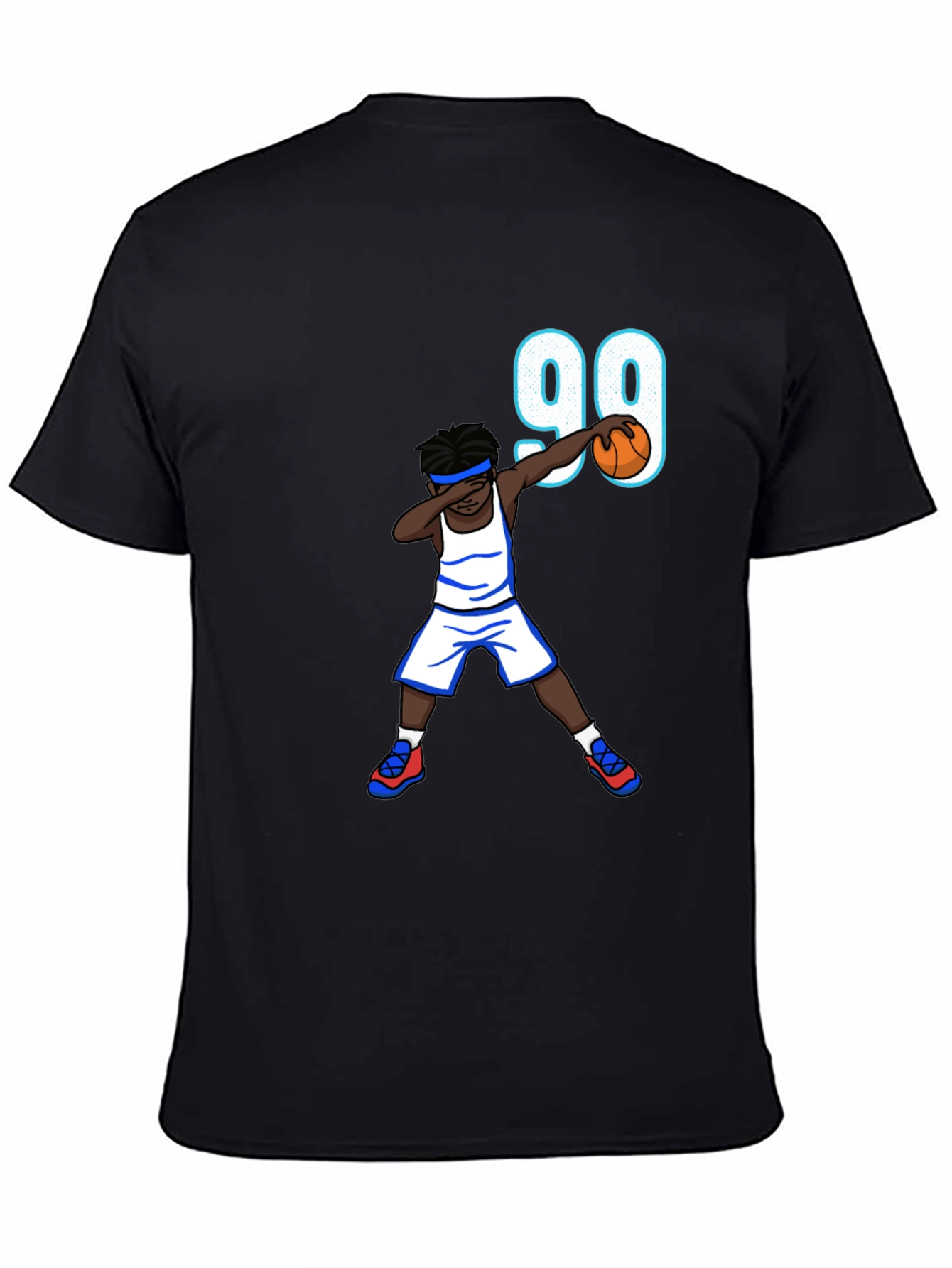 Basketball Dab T-Shirt - Number 99
