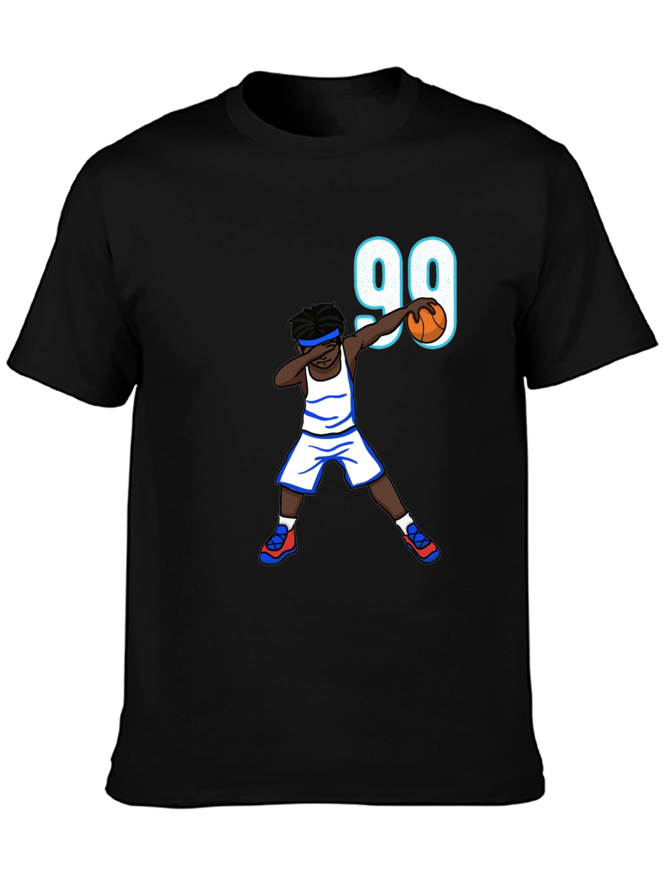 Basketball Dab T-Shirt - Number 99