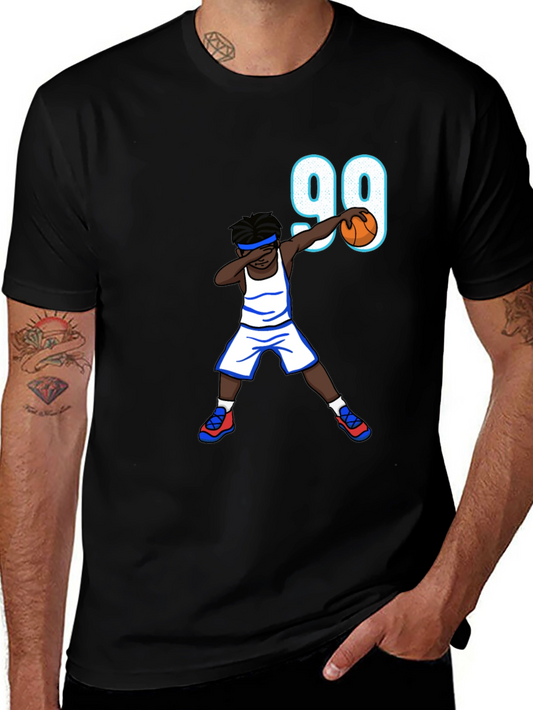 Basketball Dab T-Shirt - Number 99