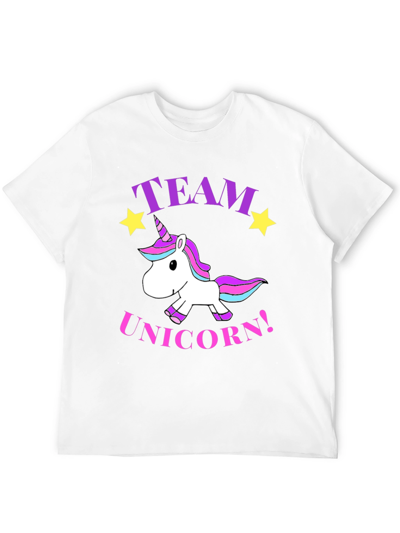Team Unicorn Novelty Graphic T-Shirt