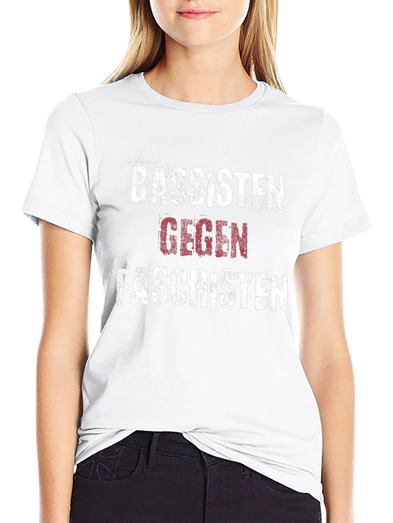 BASSISTEN GEGEN FASCHISTEN Graphic T-Shirt