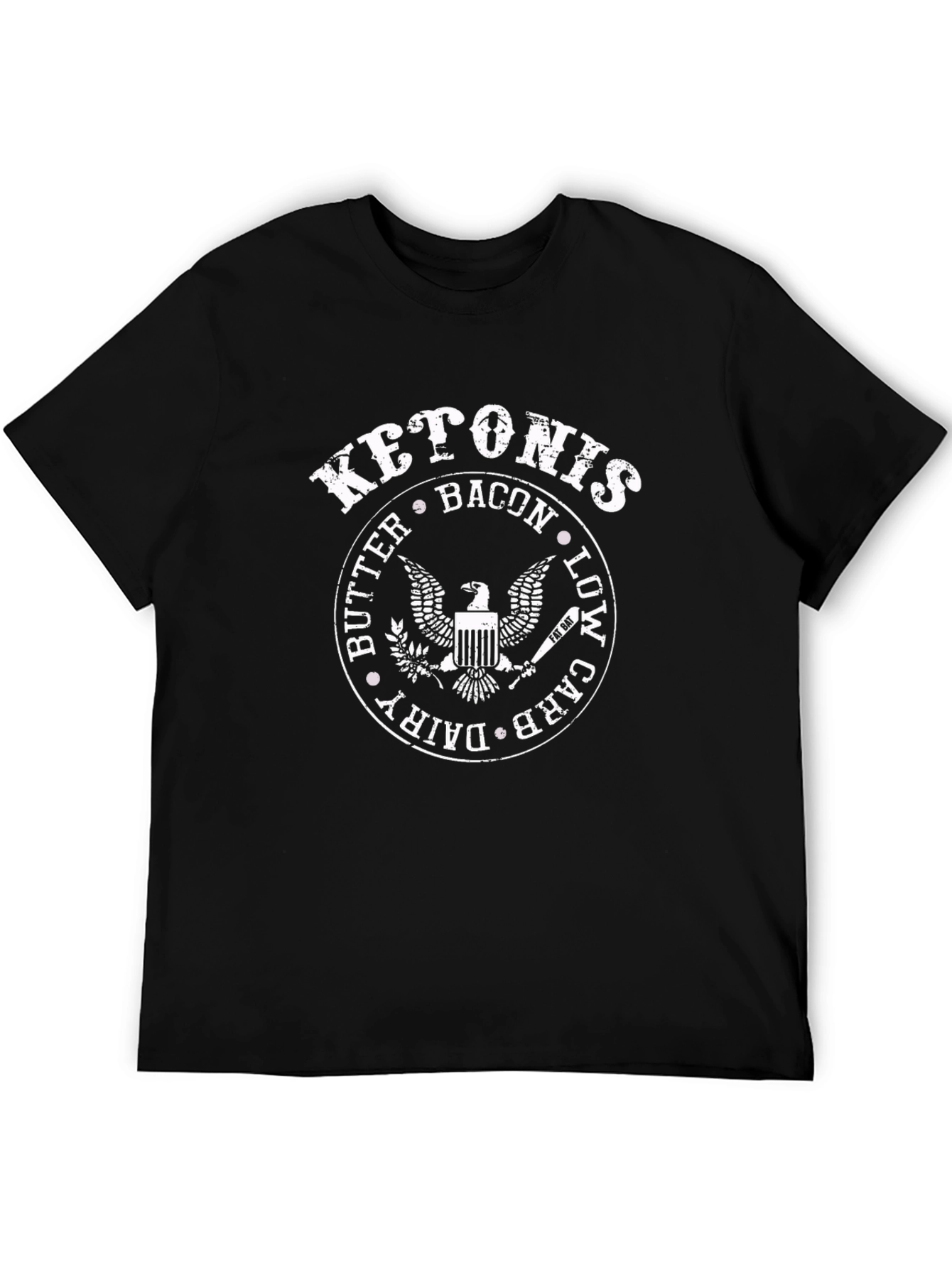 Ketosis Diet T-Shirt - Bacon Butter Dairy Low Carb