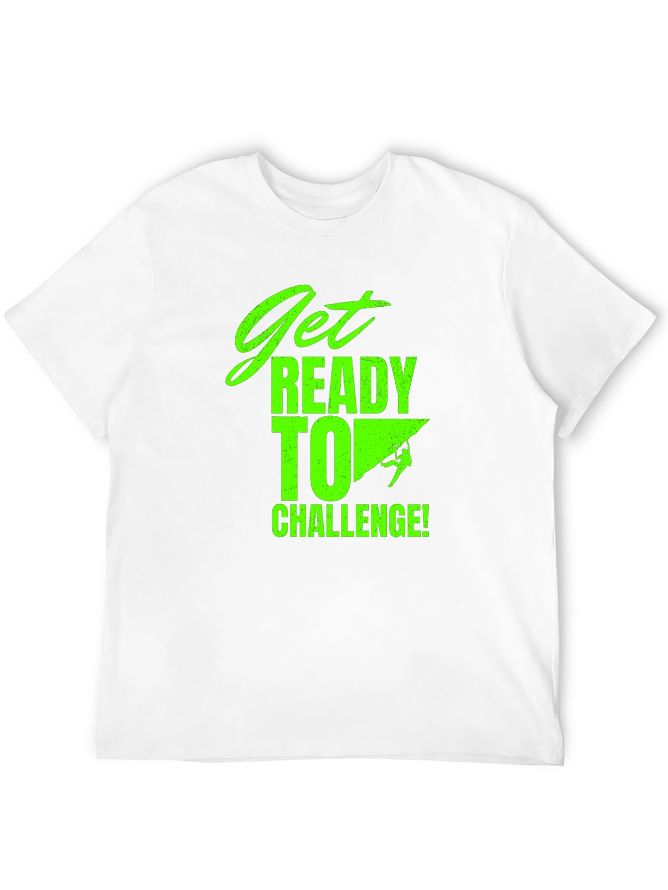 Get Ready To Challenge Black T-Shirt