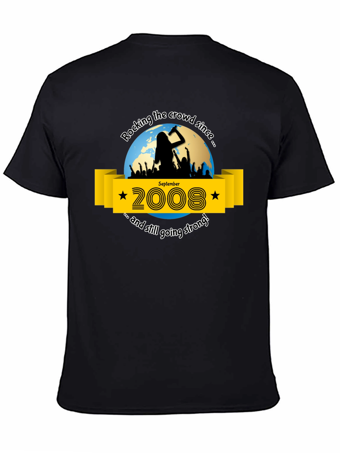 Rocking Since 2008 T-Shirt - Unisex