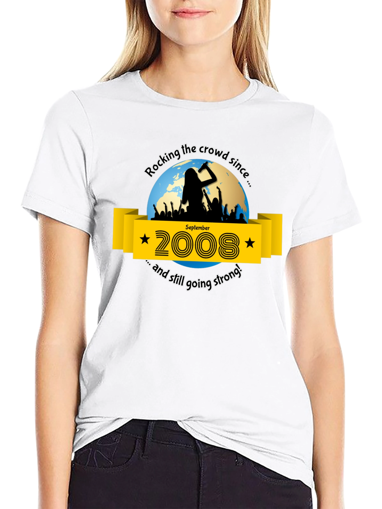 Rocking Since 2008 T-Shirt - Unisex