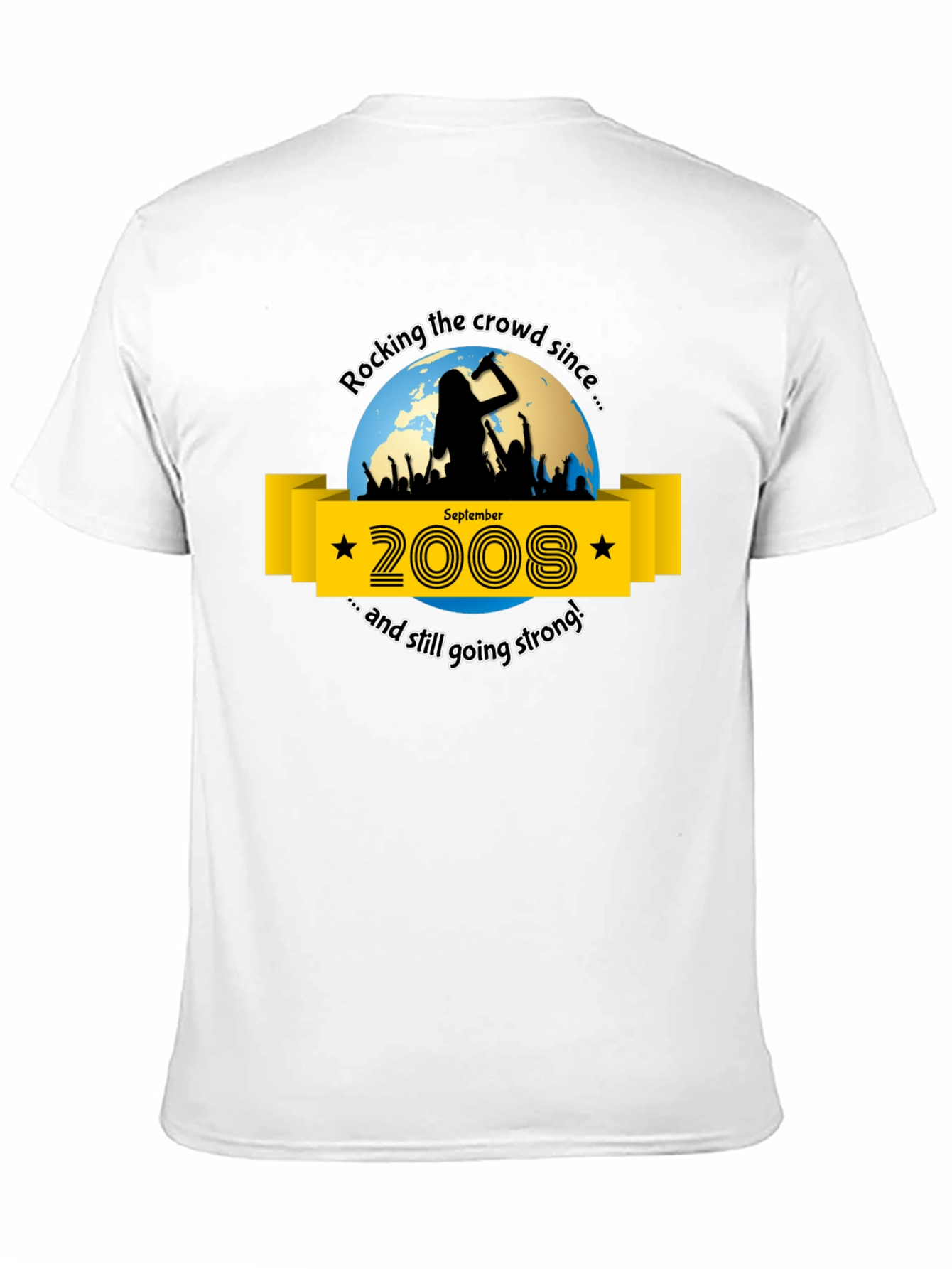 Rocking Since 2008 T-Shirt - Unisex