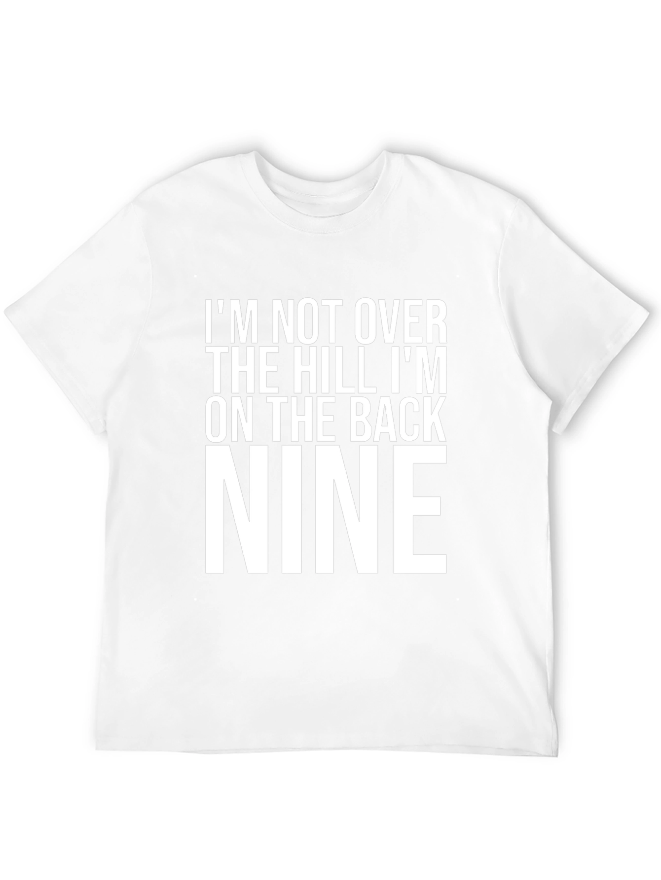 Back Nine Graphic T-Shirt - Golfer Humor Tee