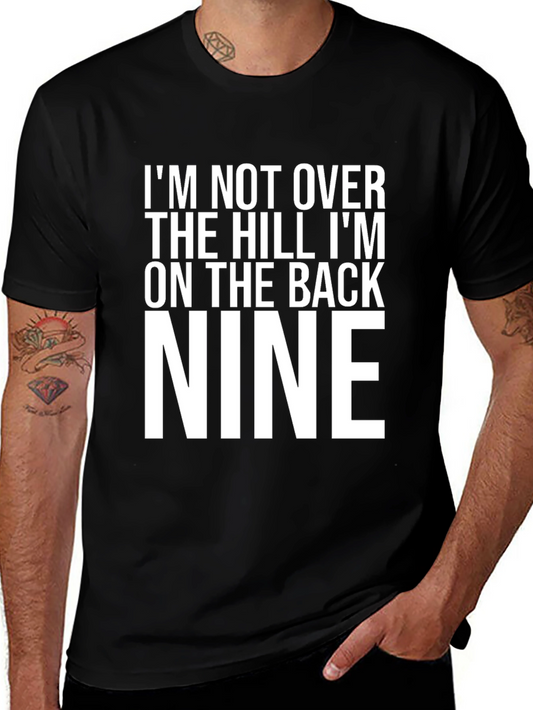 Back Nine Graphic T-Shirt - Golfer Humor Tee
