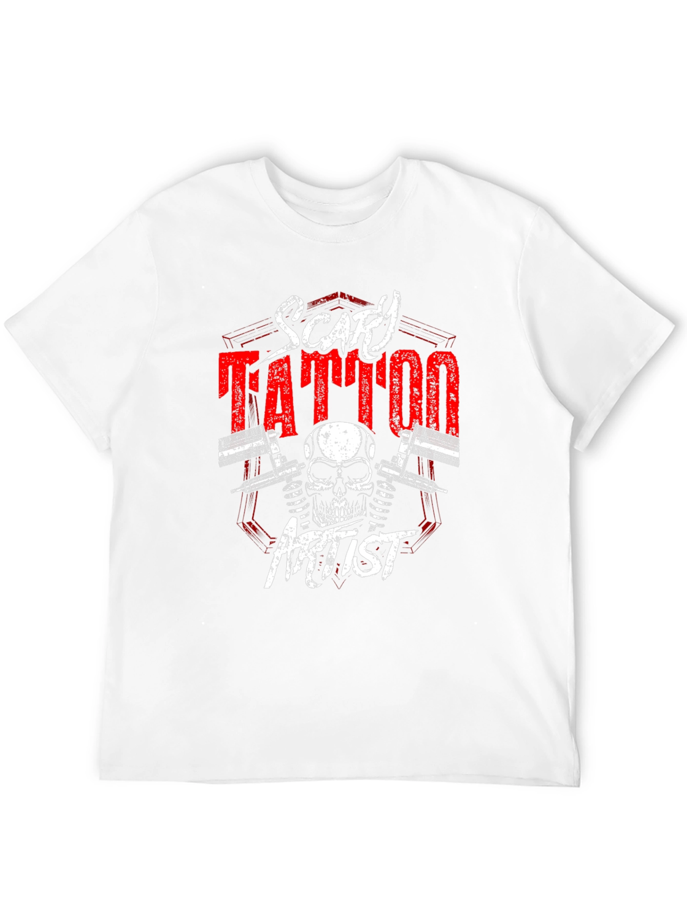Scary Tattoo Artist Graphic T-Shirt