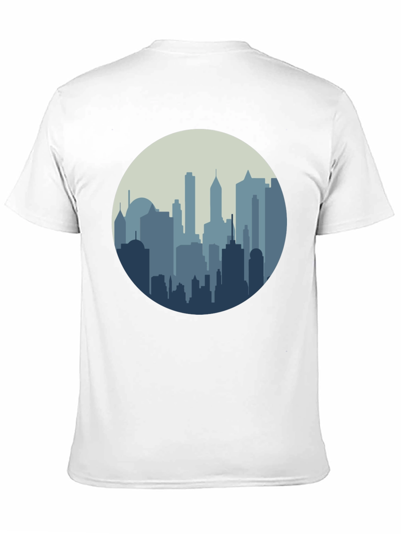 Cityscape Graphic Tee - Modern Urban Design