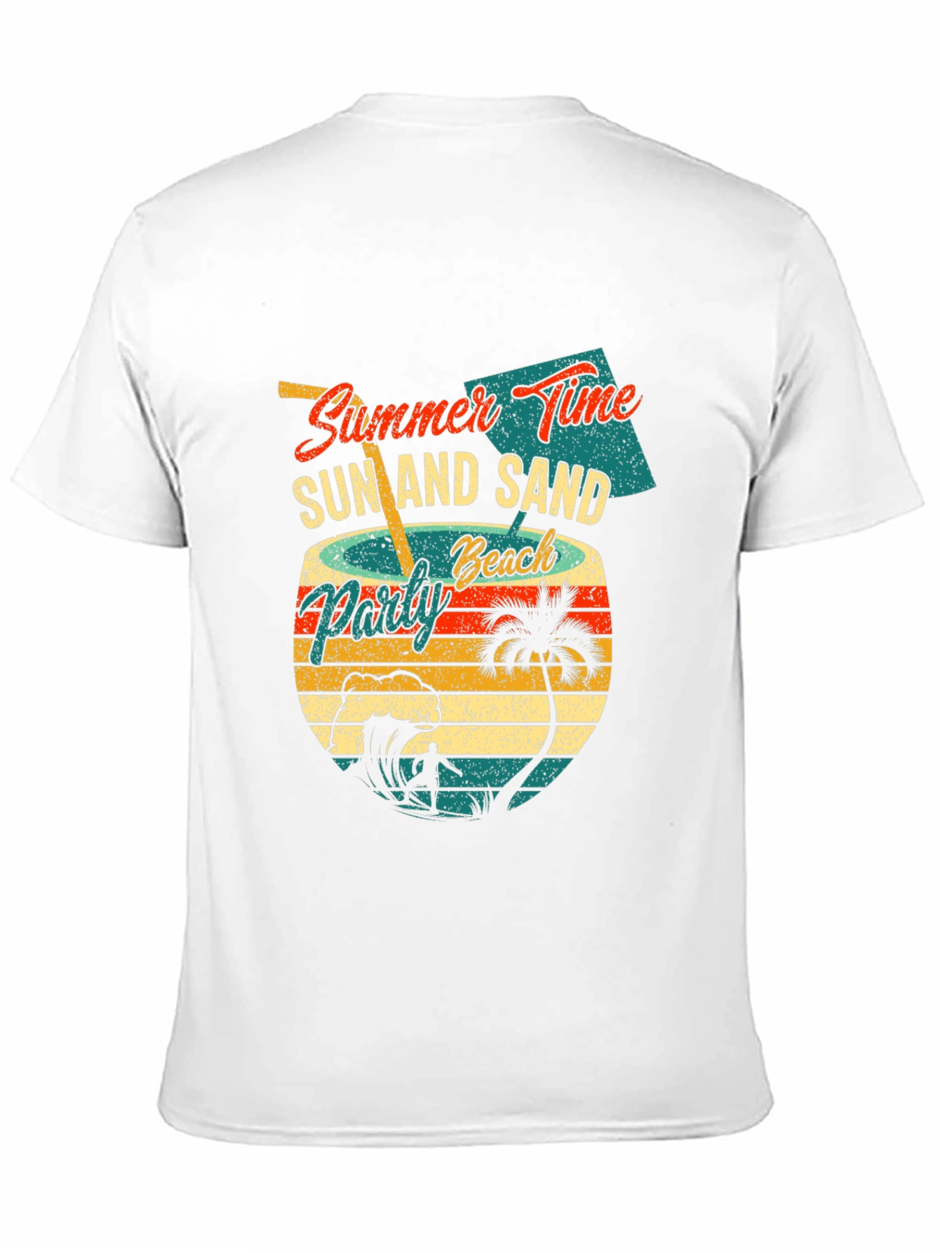 Summer Time Beach Party Graphic T-Shirt