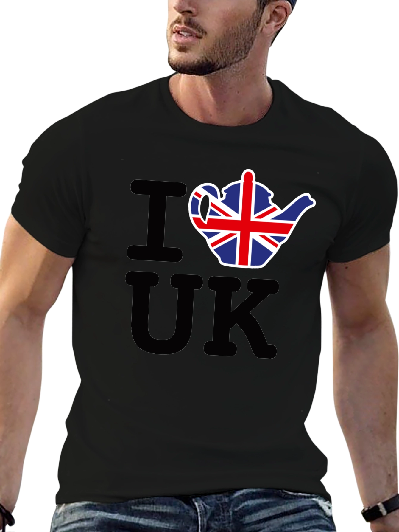 I Heart UK Teapot T-Shirt