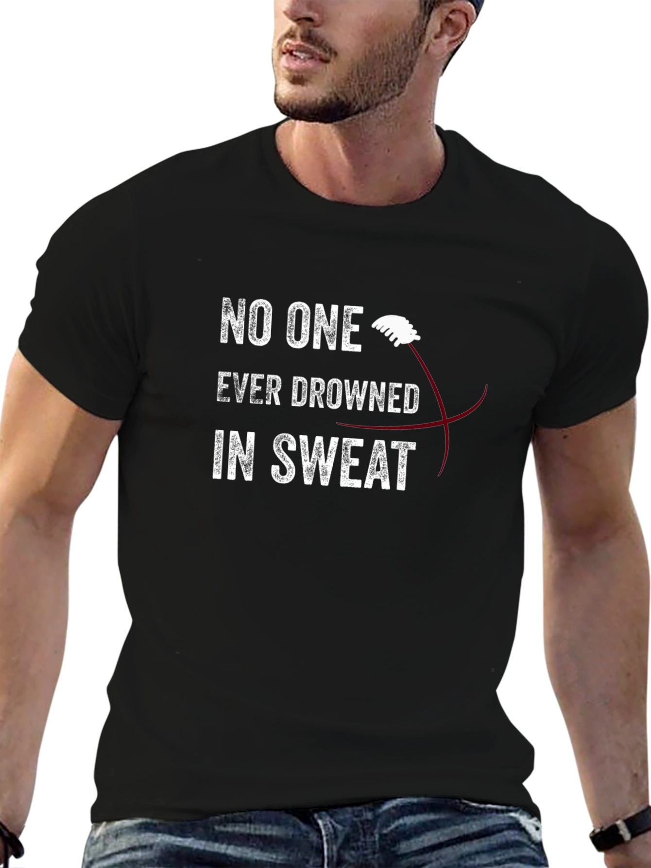 Motivational Workout T-Shirt - Earn Your Sweat