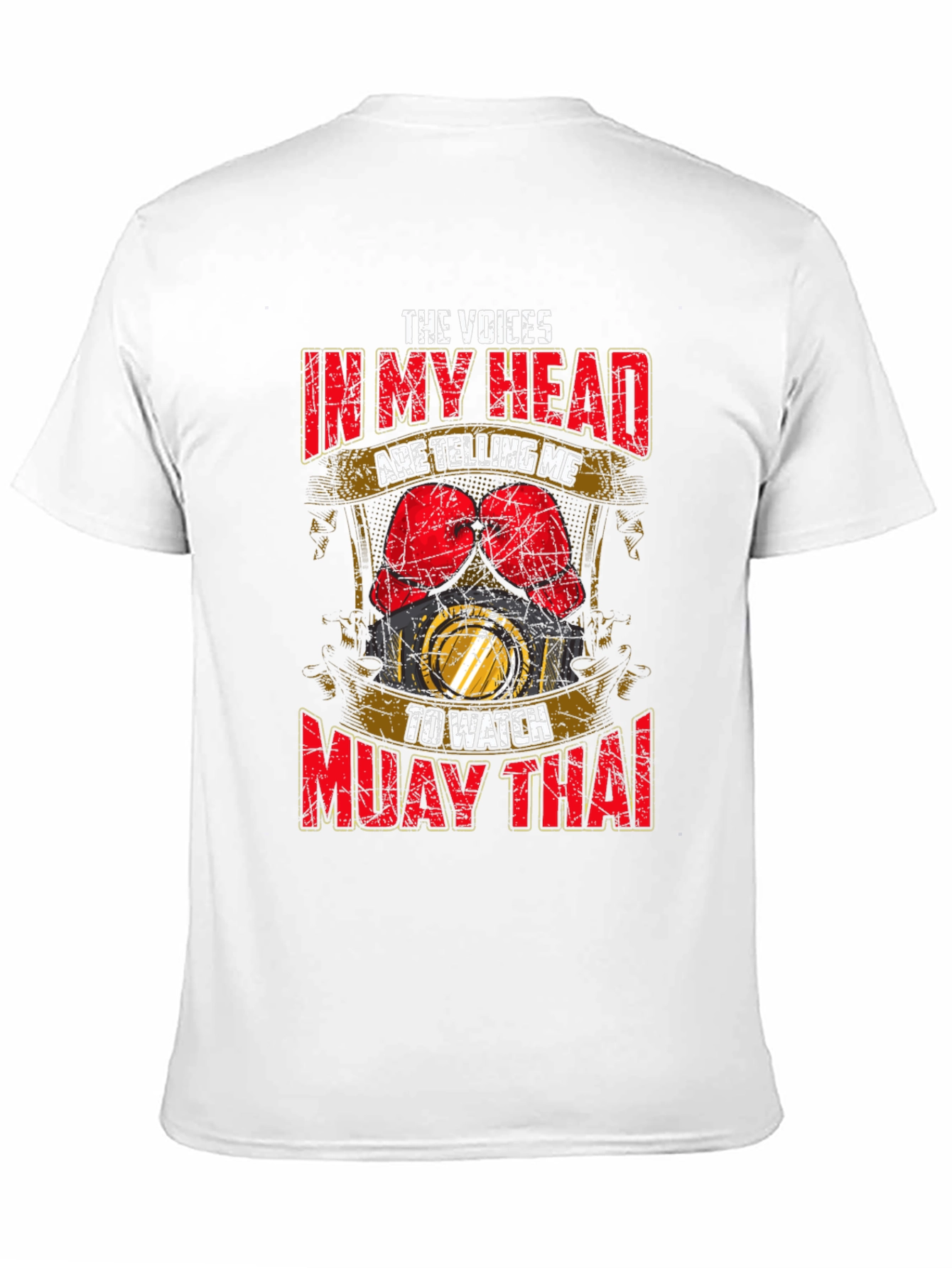 Muay Thai Voices Tee - Mens Black T-Shirt