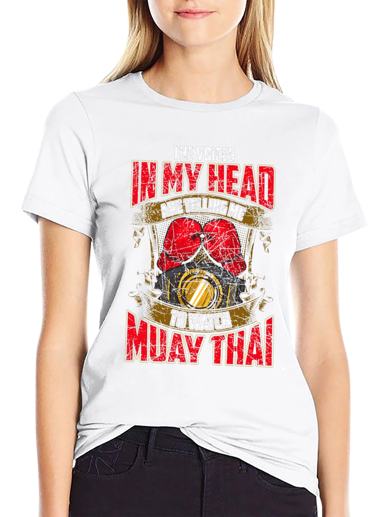 Muay Thai Voices Tee - Mens Black T-Shirt