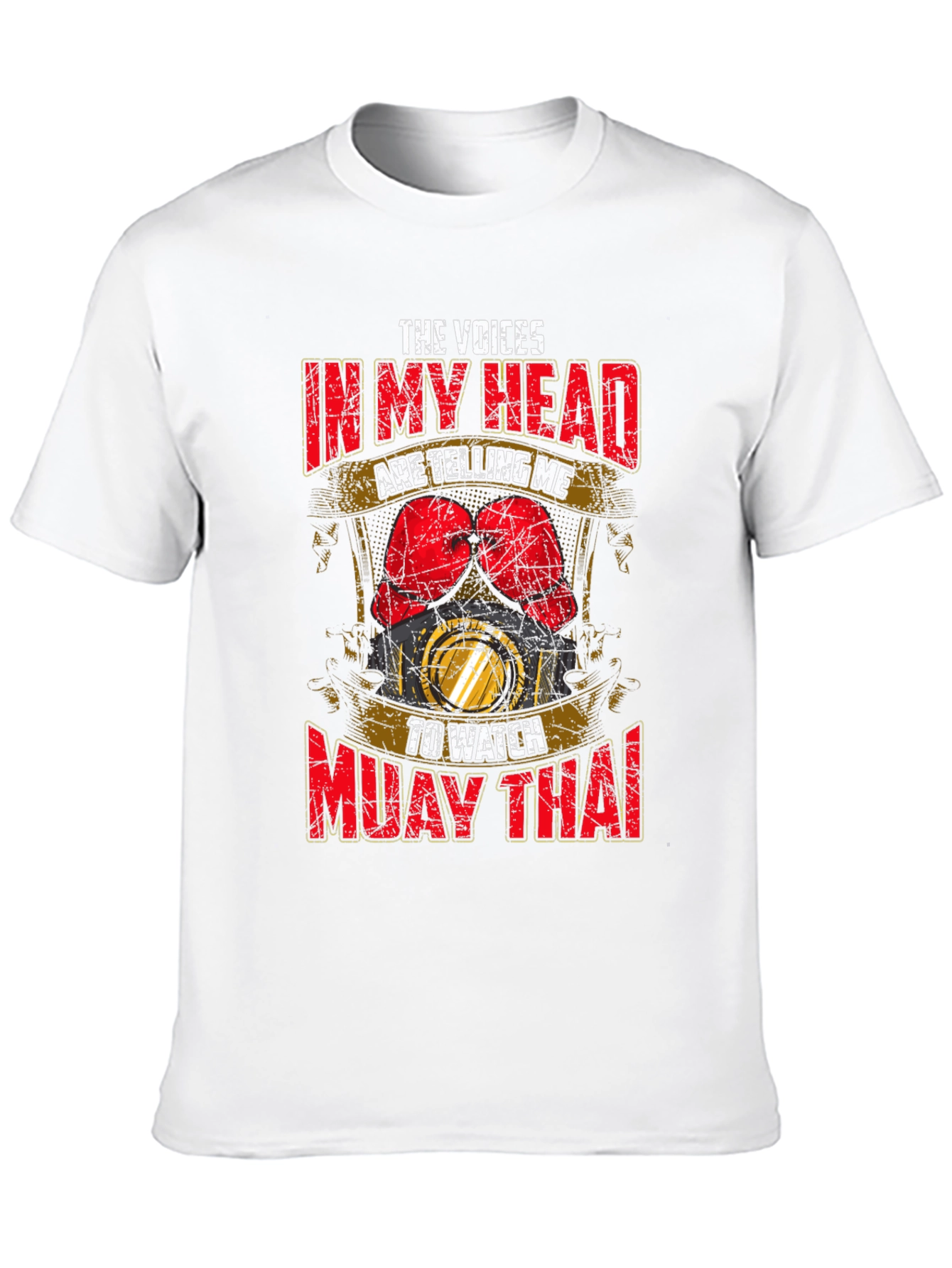 Muay Thai Voices Tee - Mens Black T-Shirt