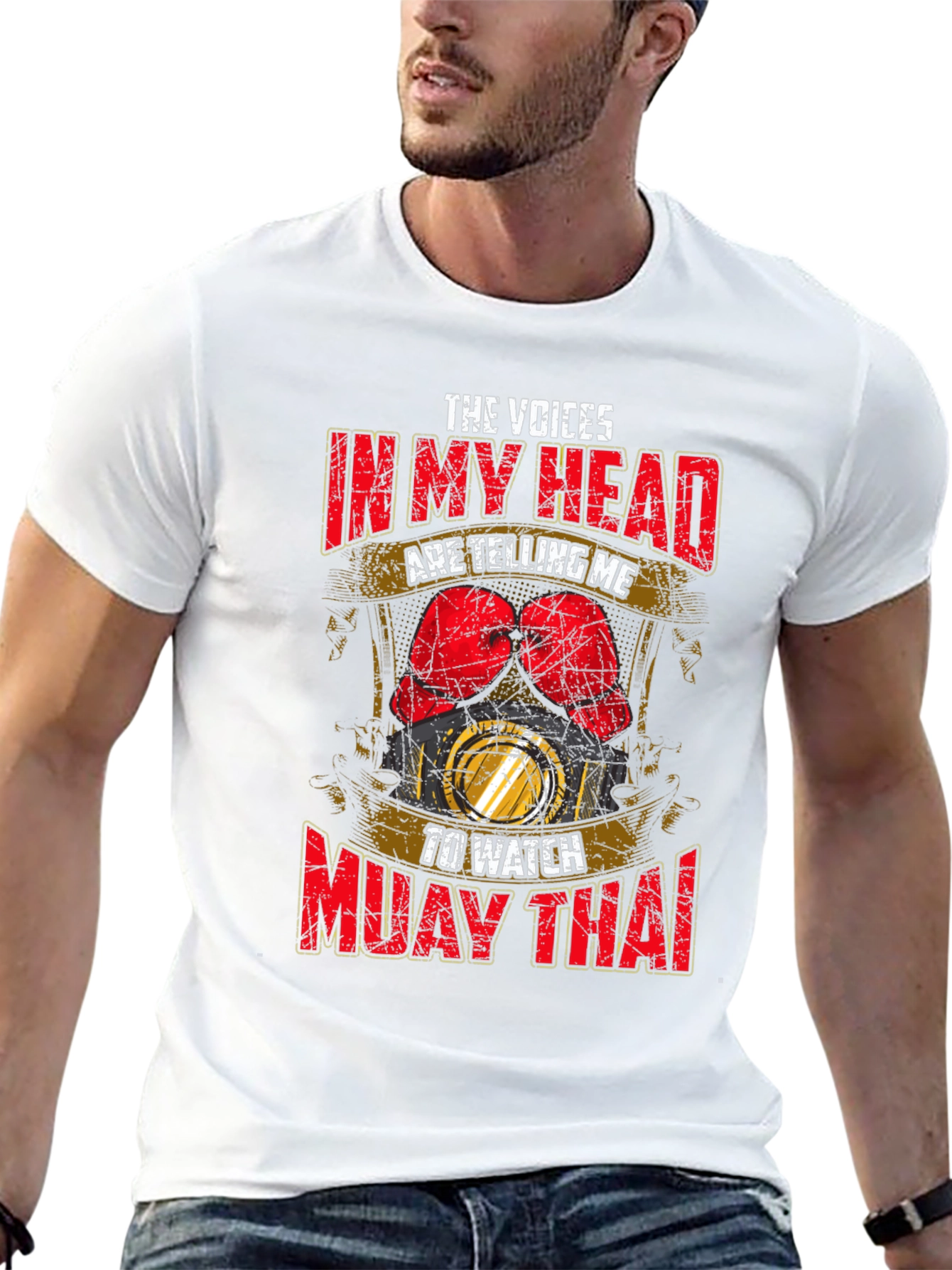 Muay Thai Voices Tee - Mens Black T-Shirt