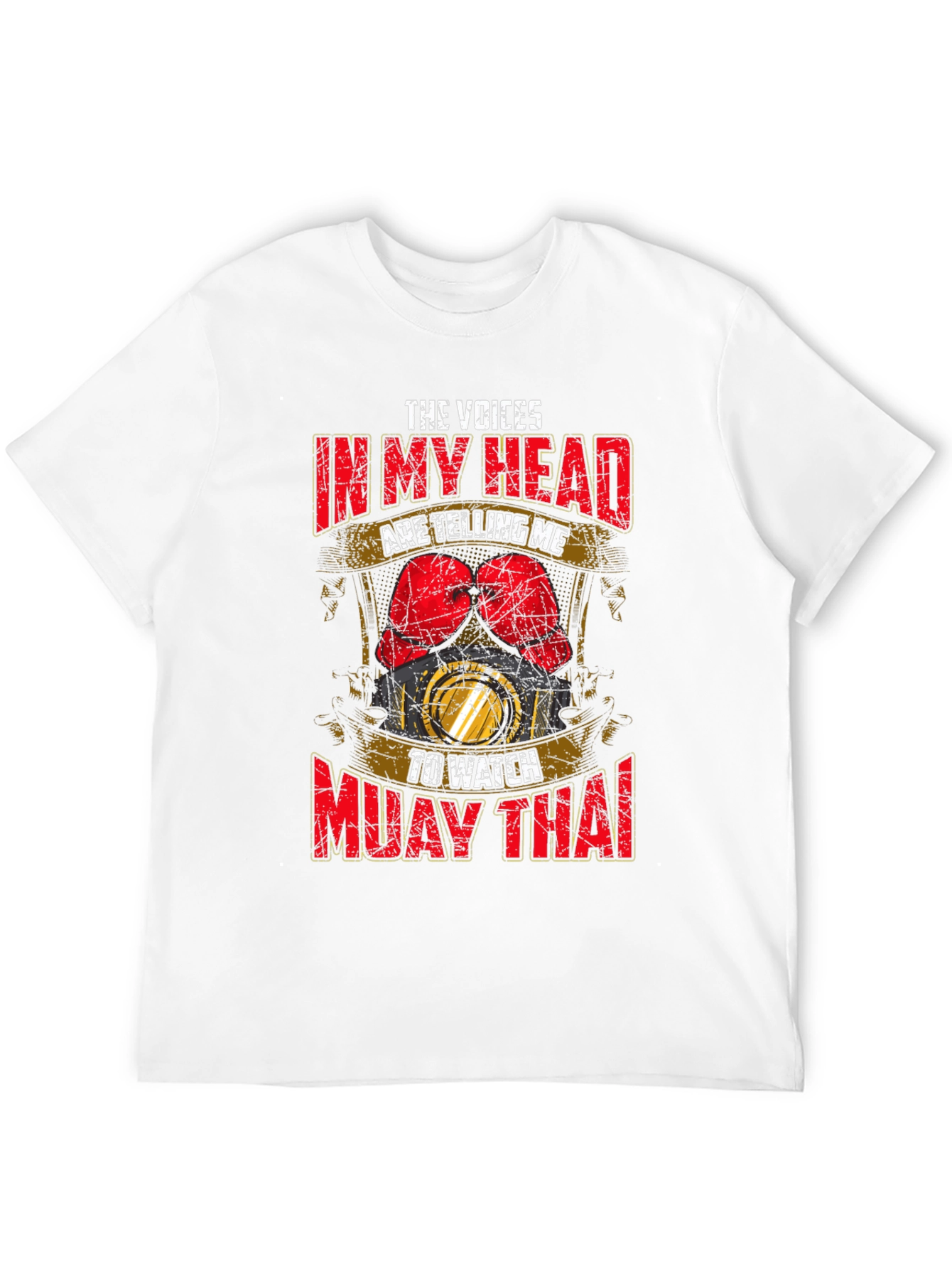 Muay Thai Voices Tee - Mens Black T-Shirt