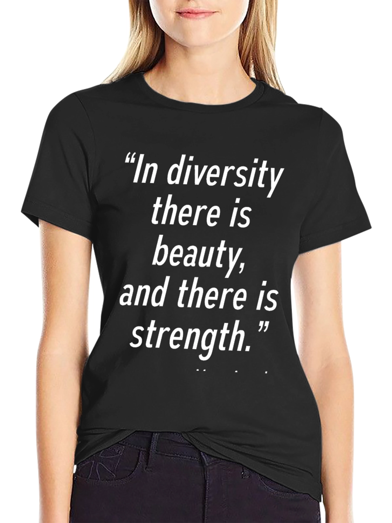 Diversity Strength Tee - Inspiring Graphic T-Shirt