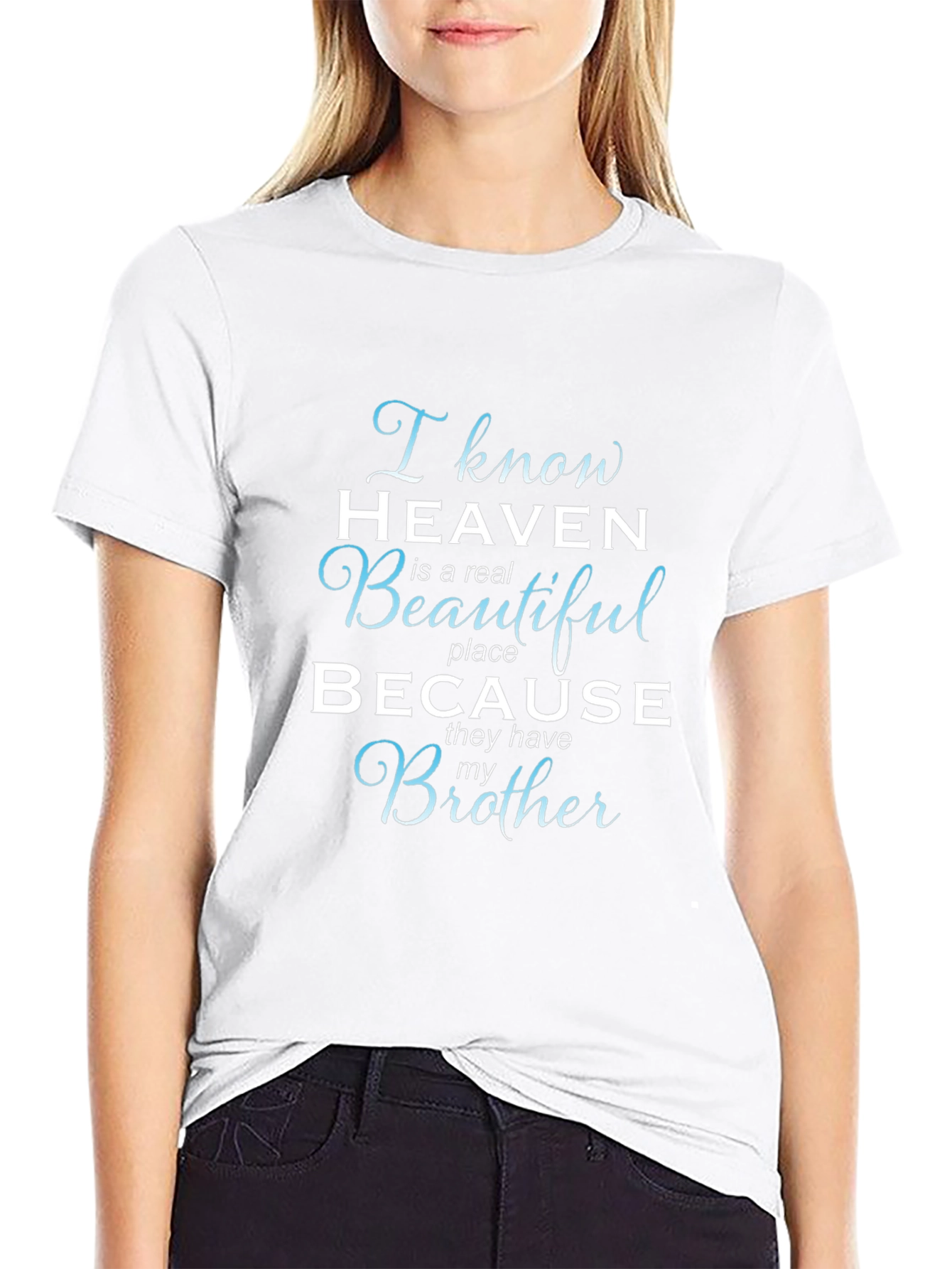 Brother in Heaven Memorial T-Shirt