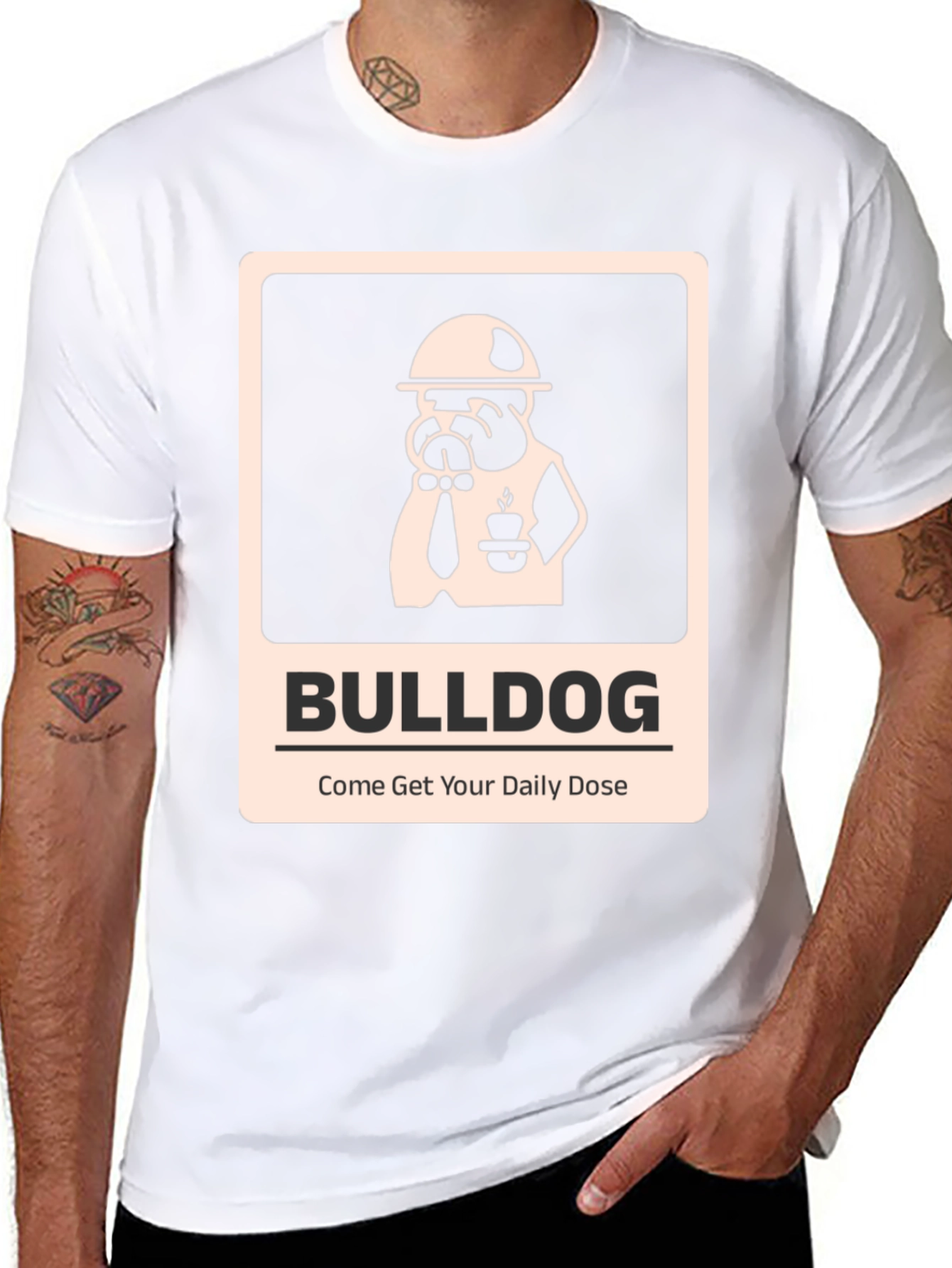 Bulldog Daily Dose T-Shirt - Black