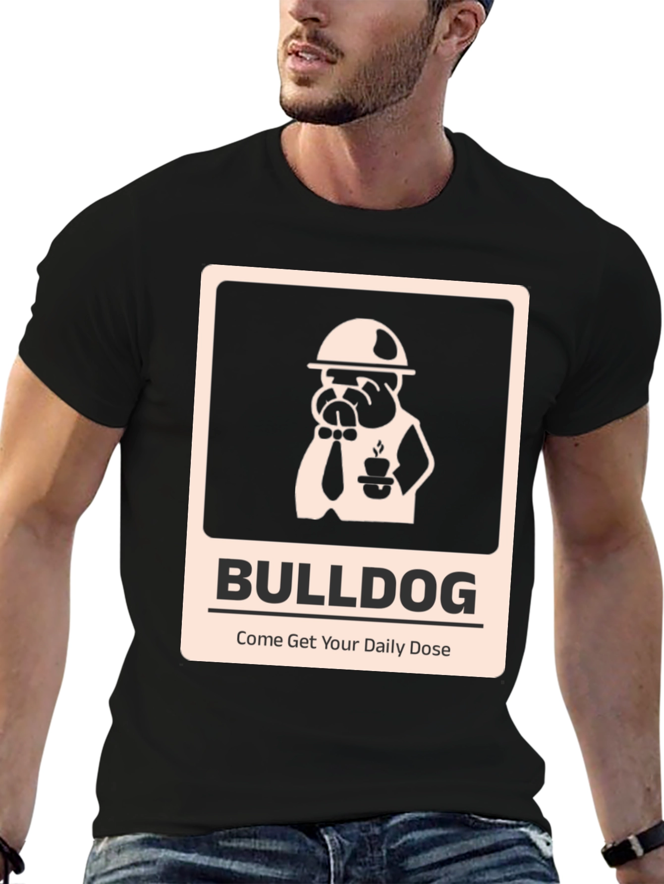 Bulldog Daily Dose T-Shirt - Black