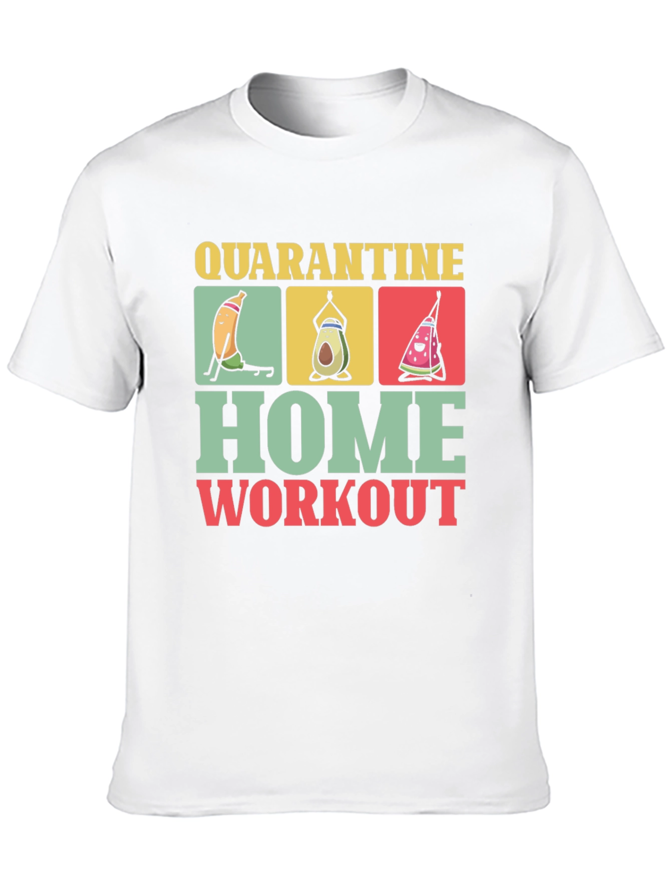 Quarantine Home Workout Graphic Tee
