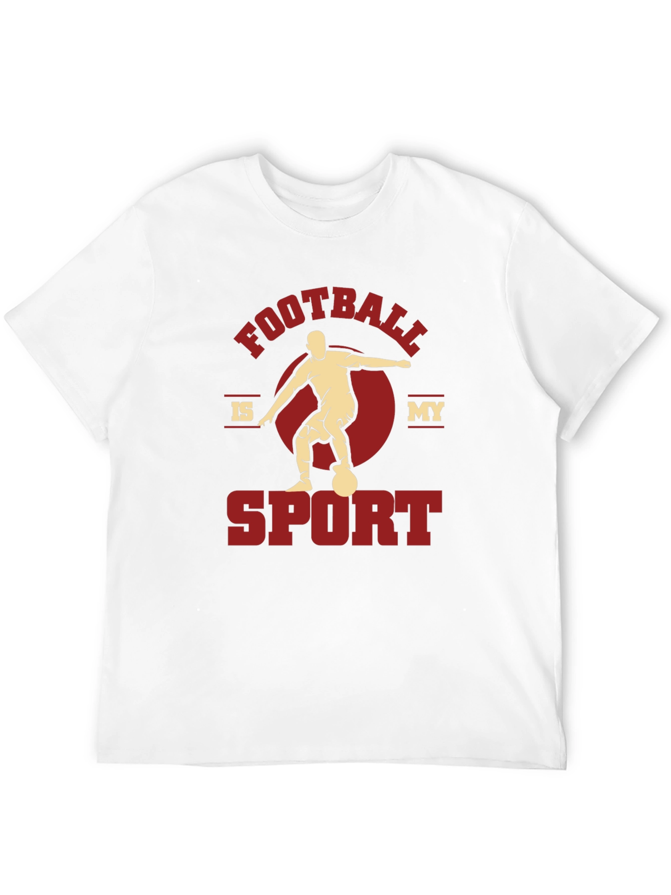 Football Is My Sport Graphic T-Shirt