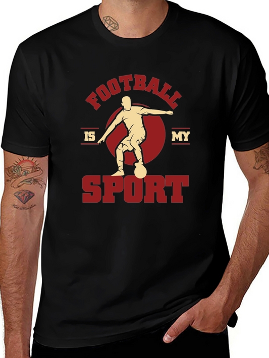 Football Is My Sport Graphic T-Shirt