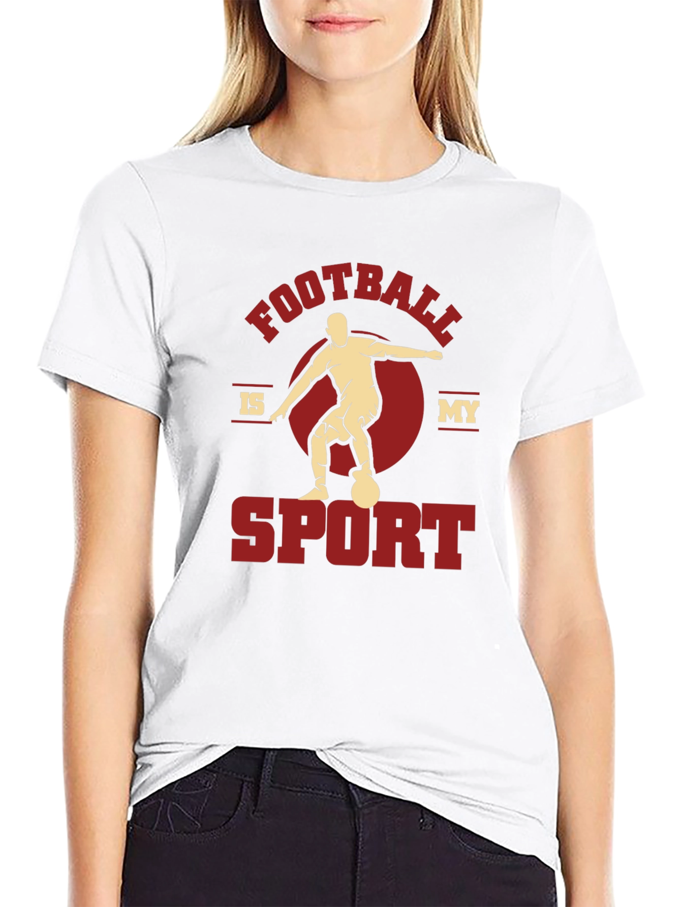 Football Is My Sport Graphic T-Shirt