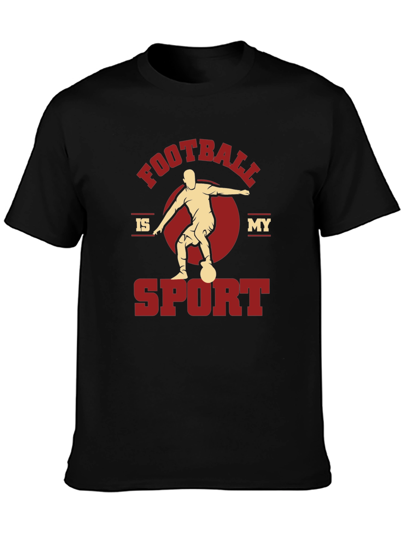 Football Is My Sport Graphic T-Shirt