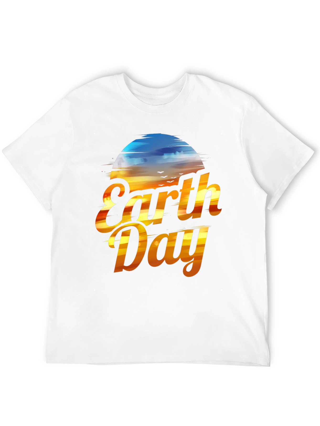 Earth Day Graphic T-Shirt - Black