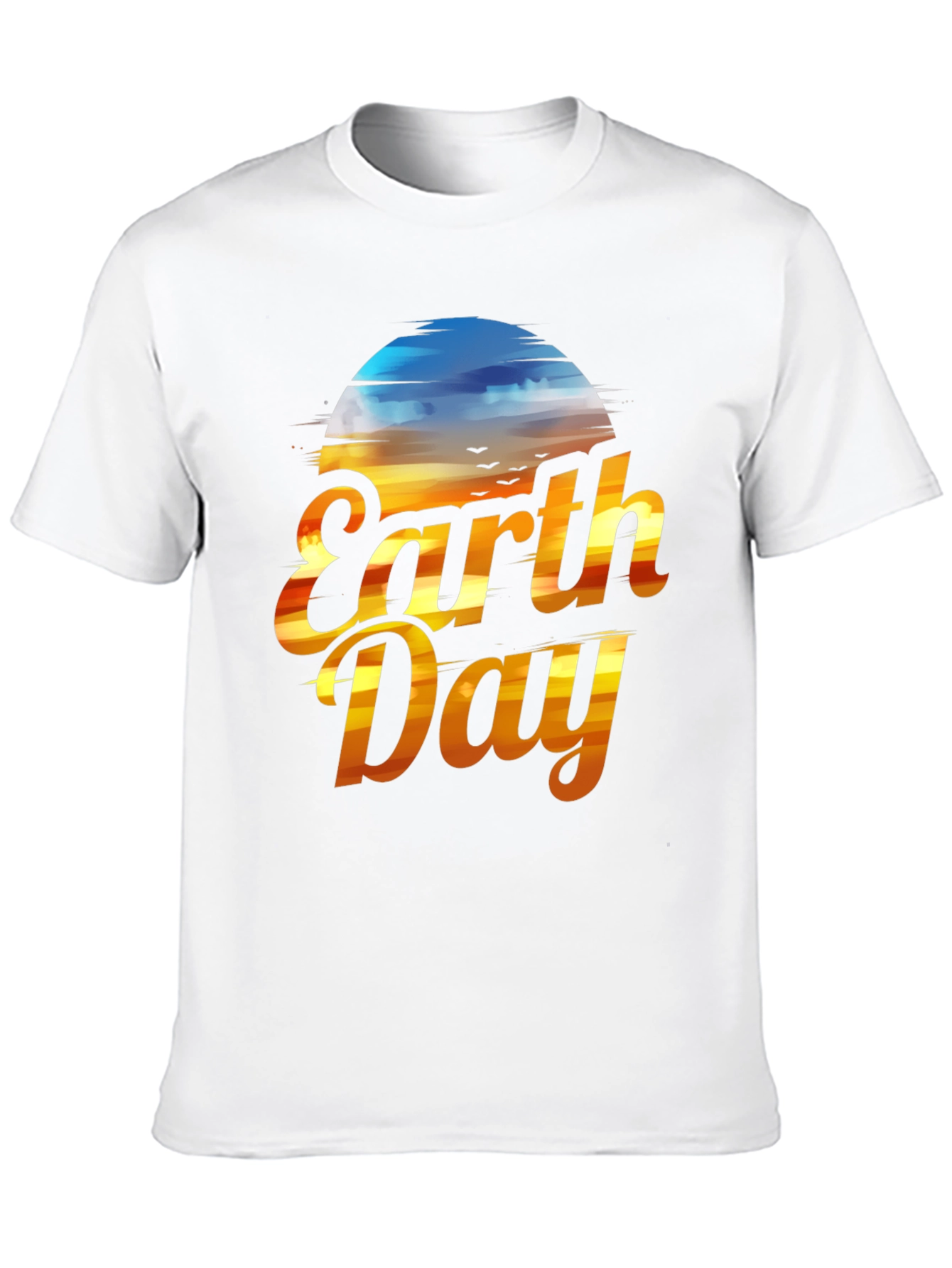 Earth Day Graphic T-Shirt - Black