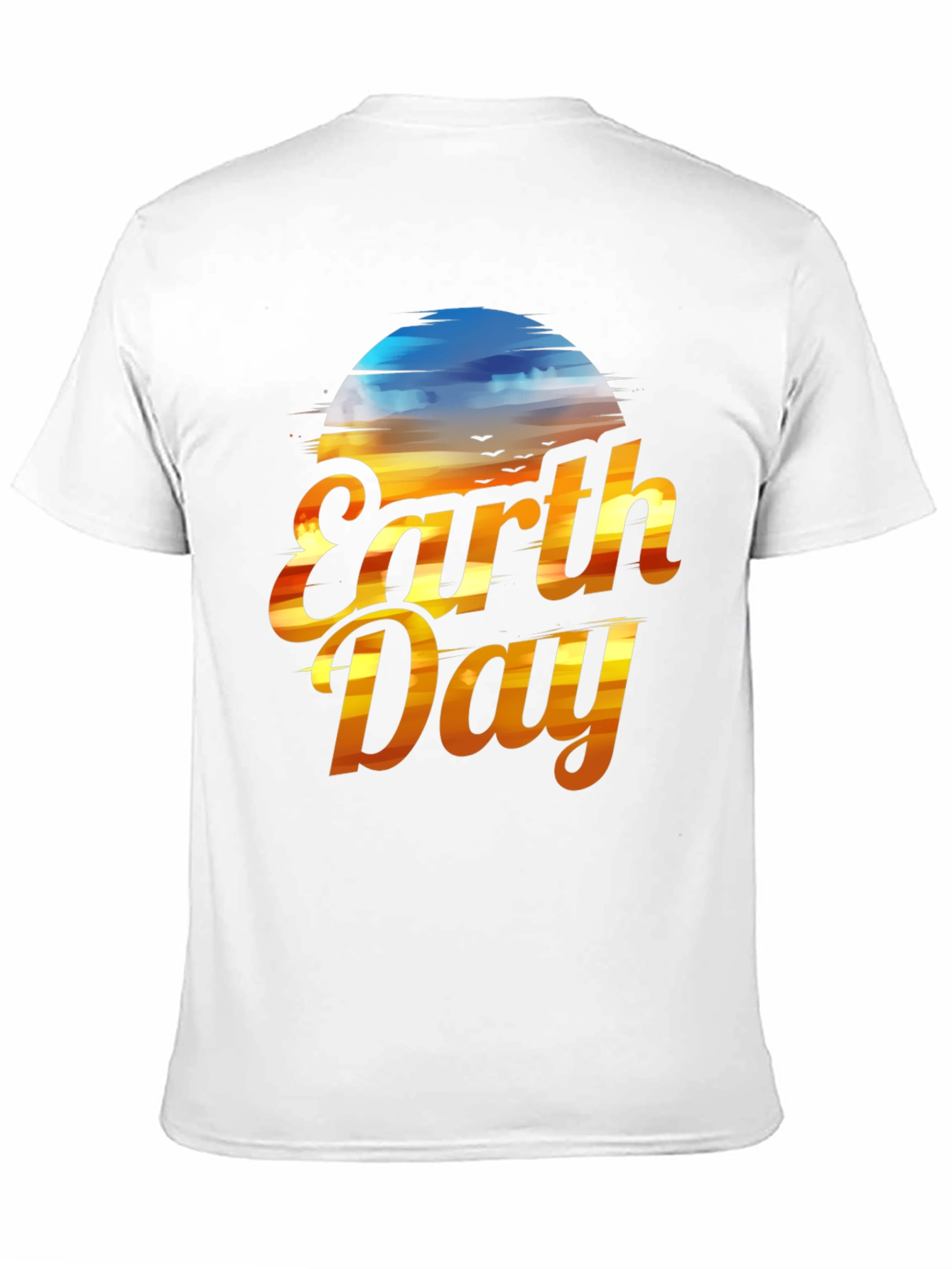 Earth Day Graphic T-Shirt - Black