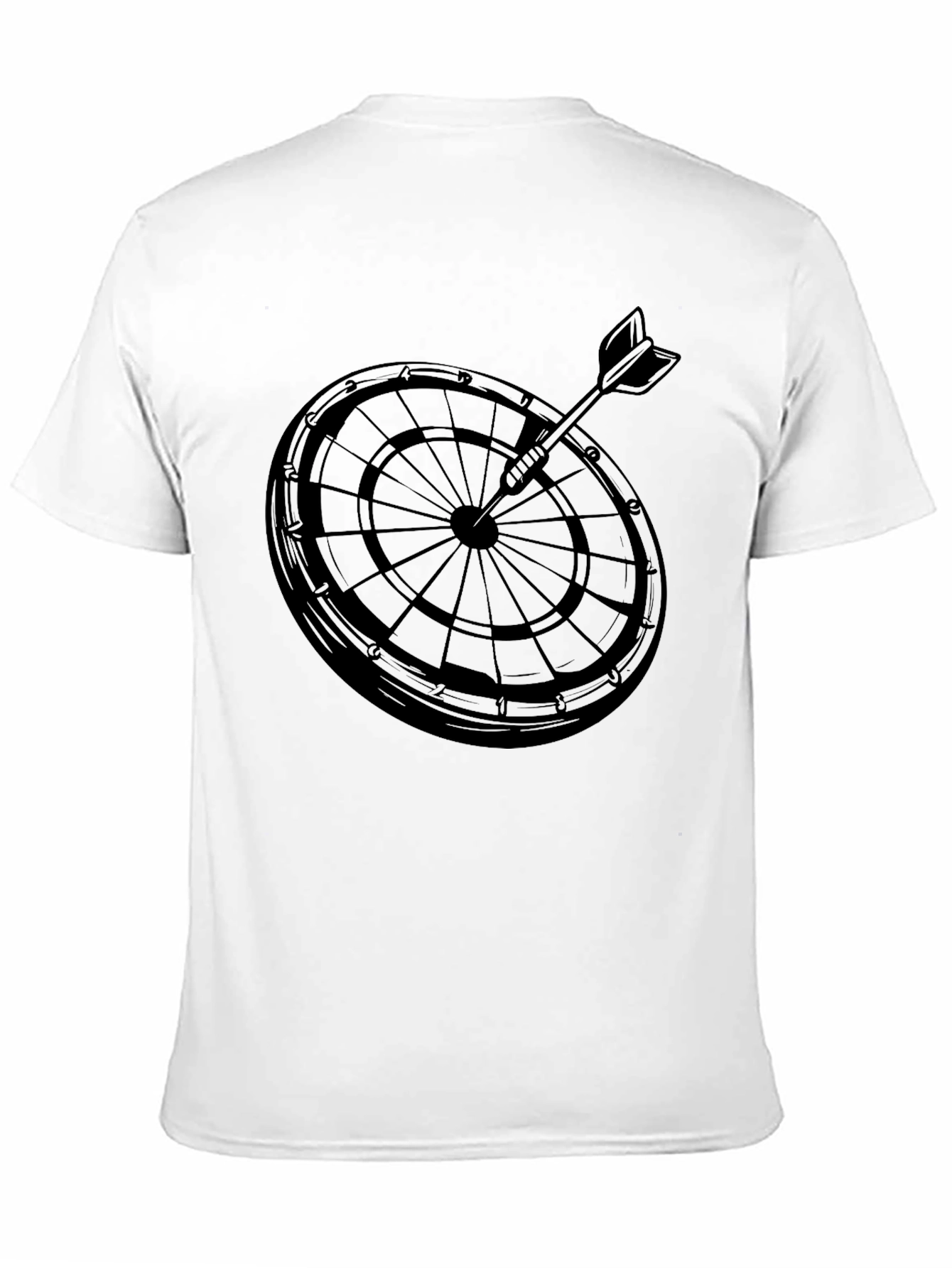 Dartboard T-Shirt - Aim for Style!