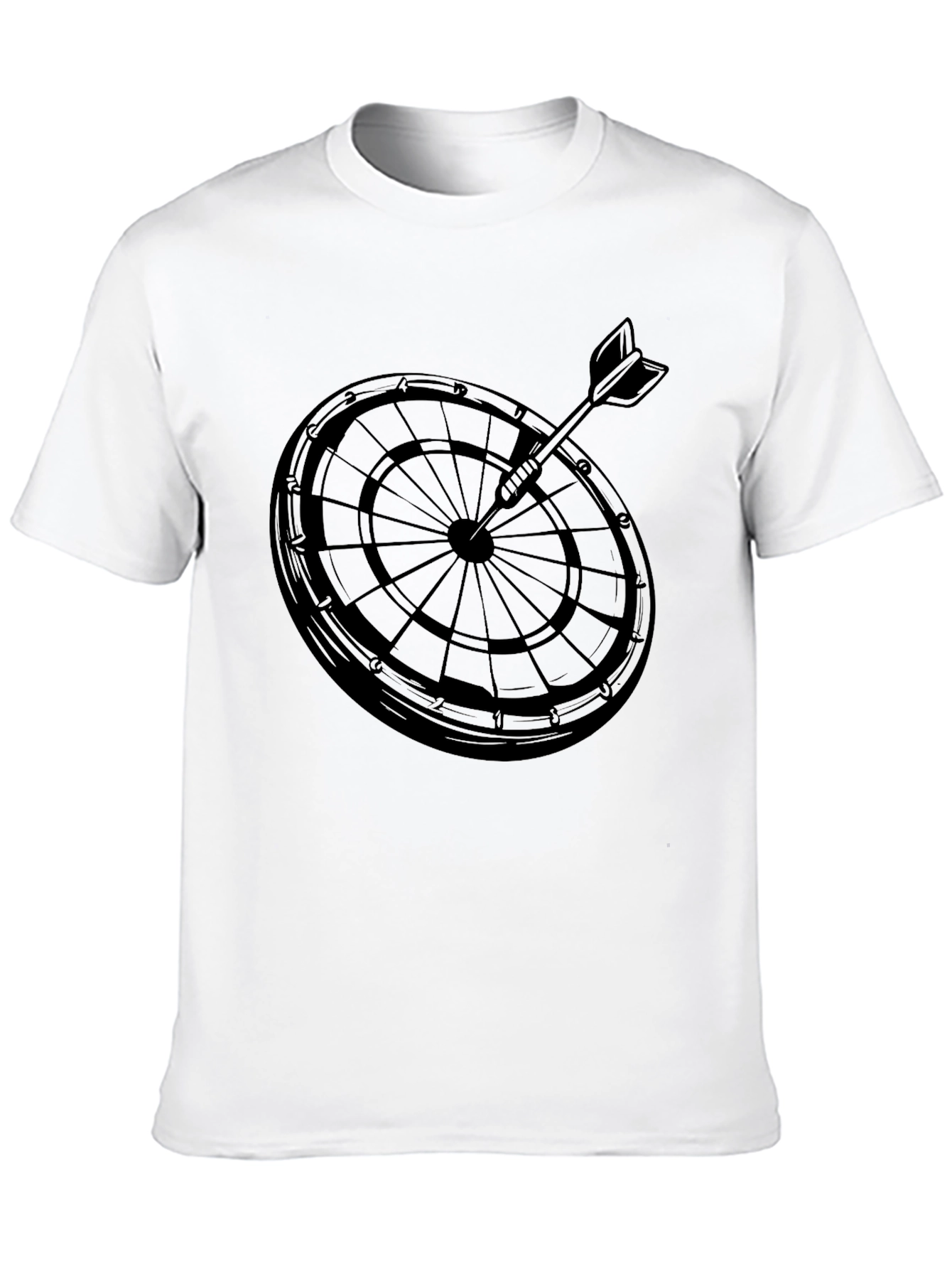 Dartboard T-Shirt - Aim for Style!