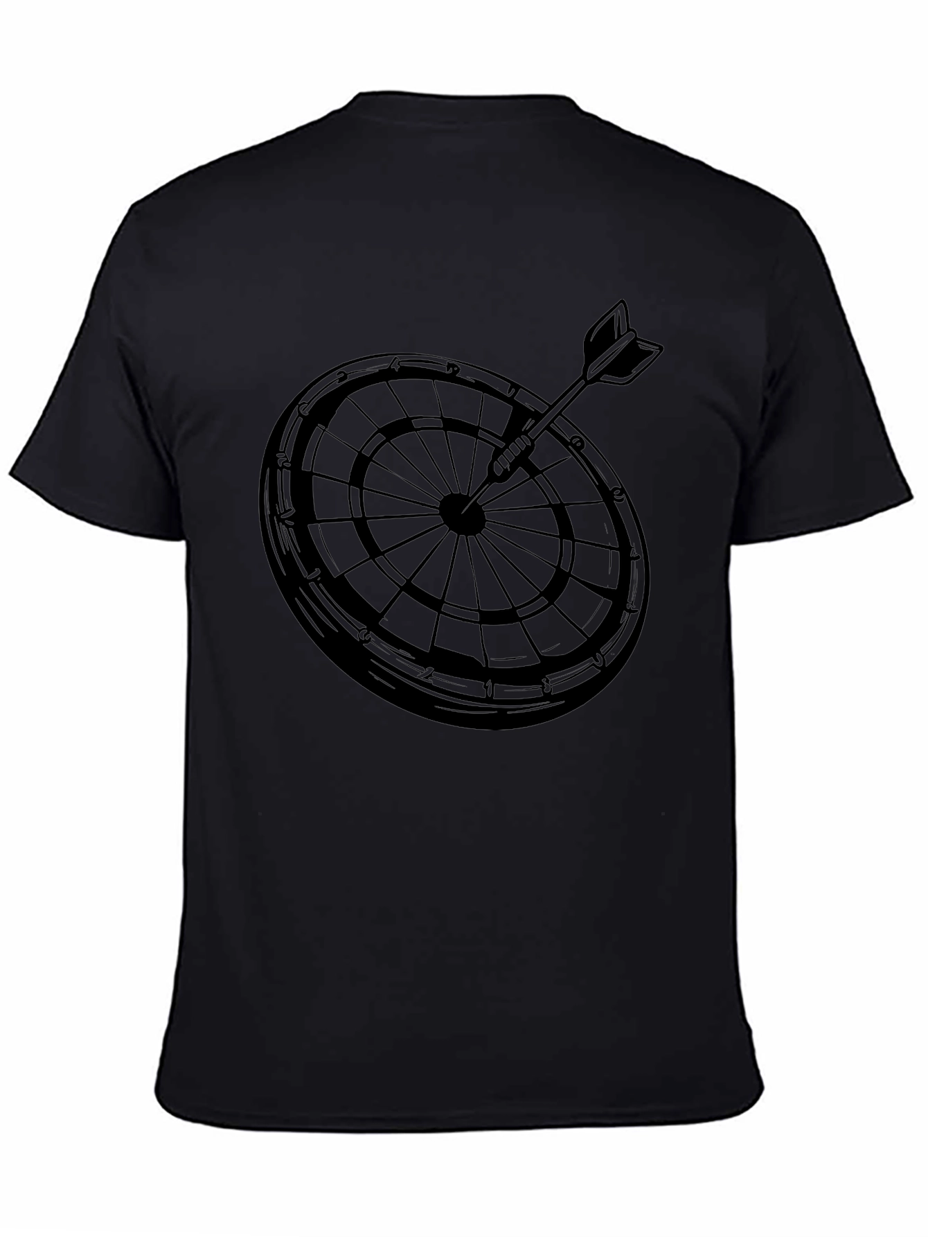 Dartboard T-Shirt - Aim for Style!