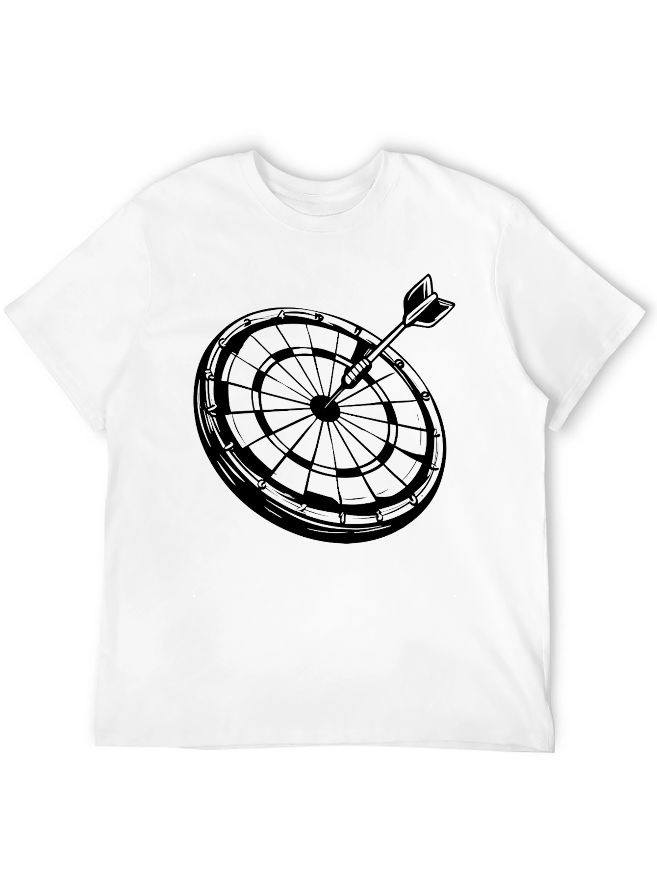 Dartboard T-Shirt - Aim for Style!