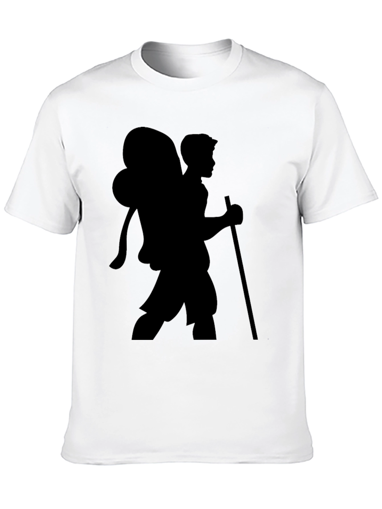Hiking Silhouette Black T-Shirt