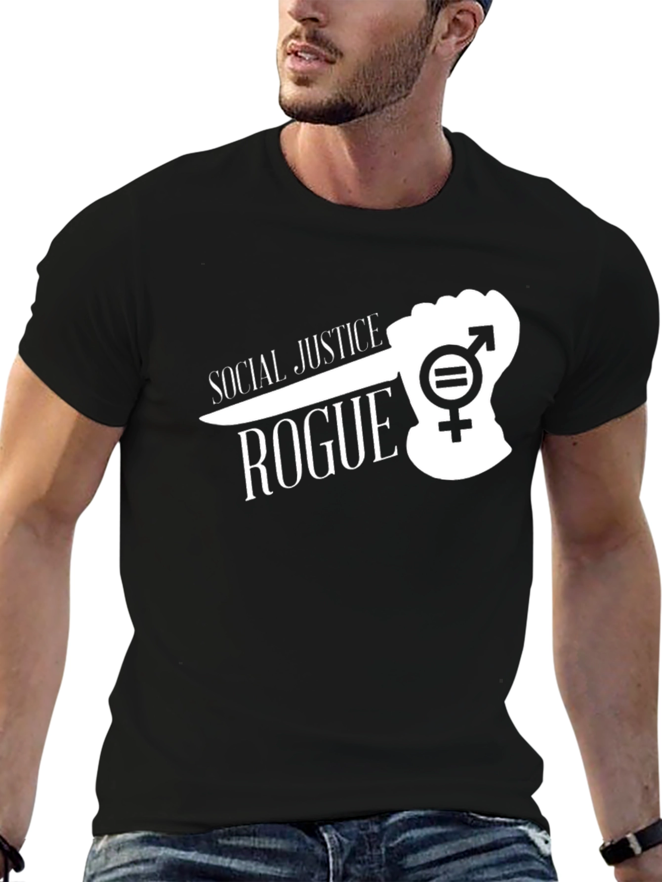 Social Justice Rogue Graphic T-Shirt