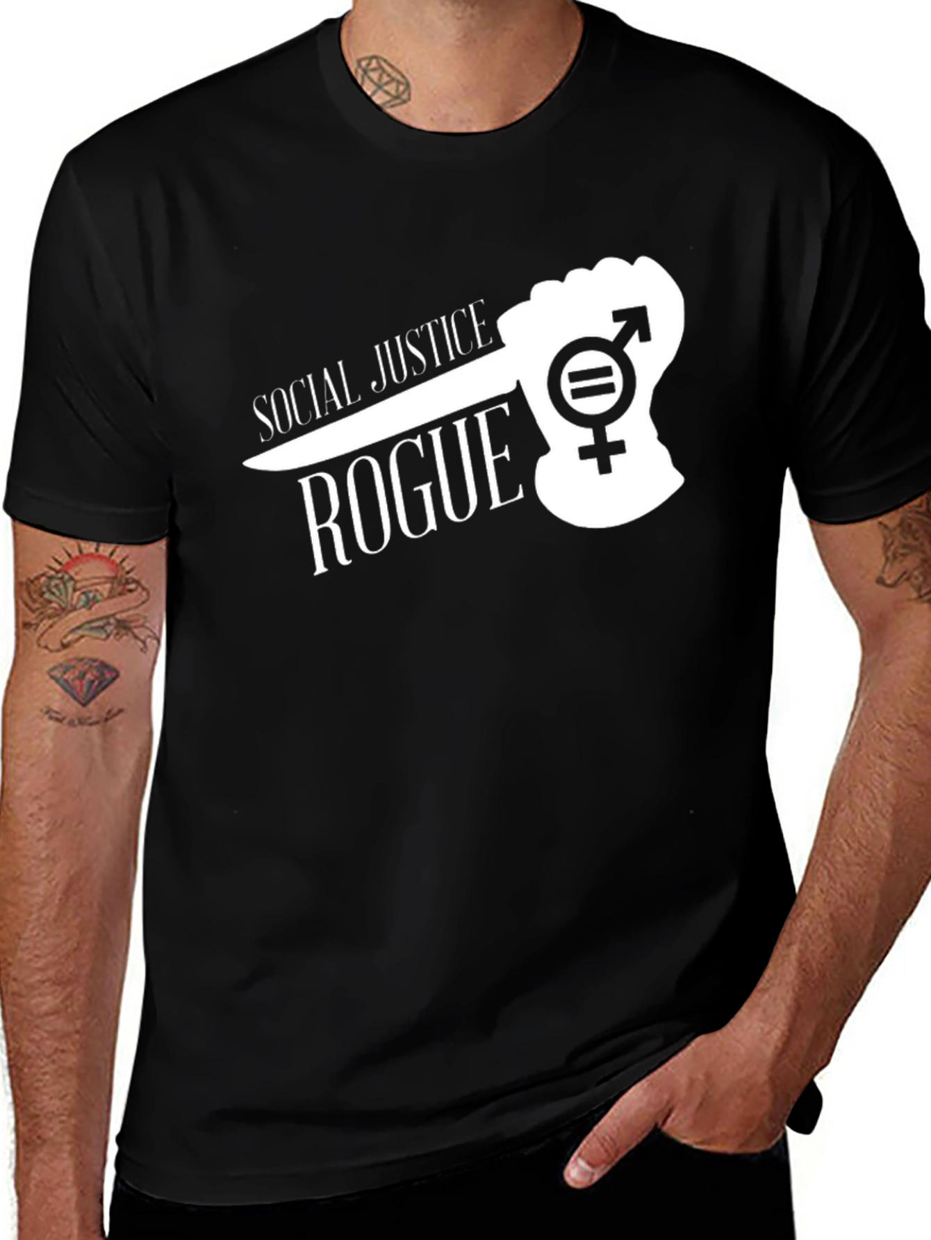 Social Justice Rogue Graphic T-Shirt
