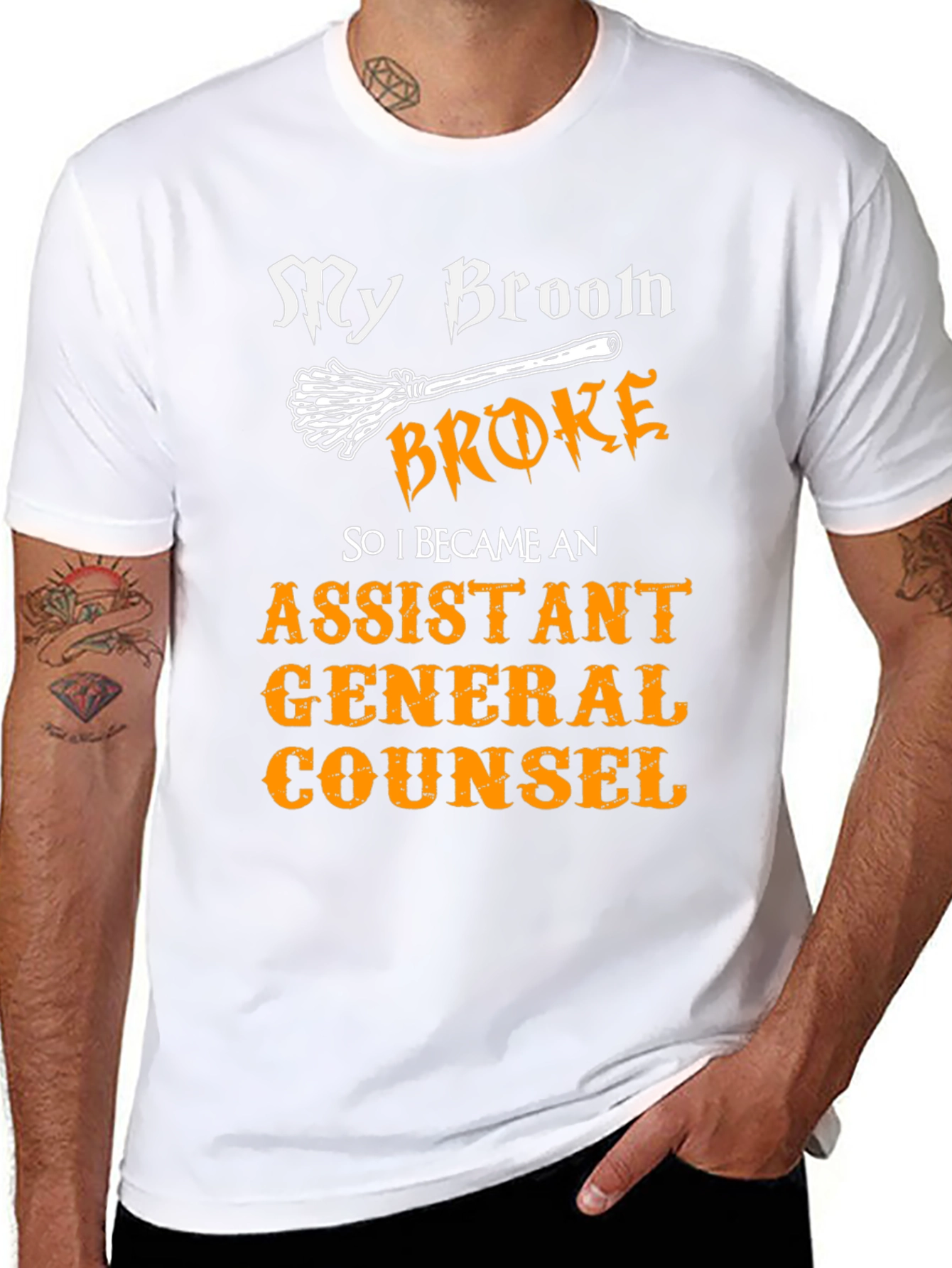 My Broom Broke Assistant General Counsel T-Shirt